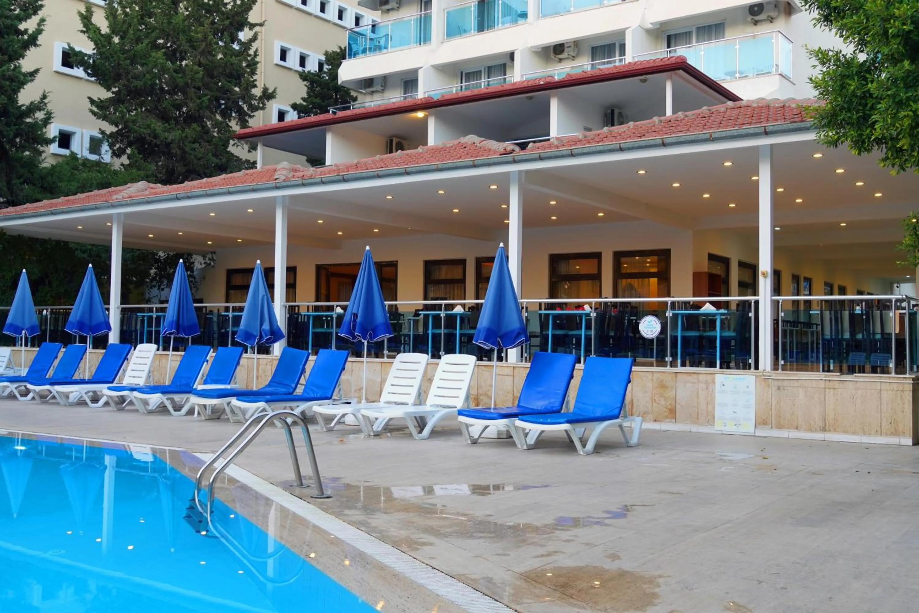 sunbed in Blue Fish Hotel All Inclusive