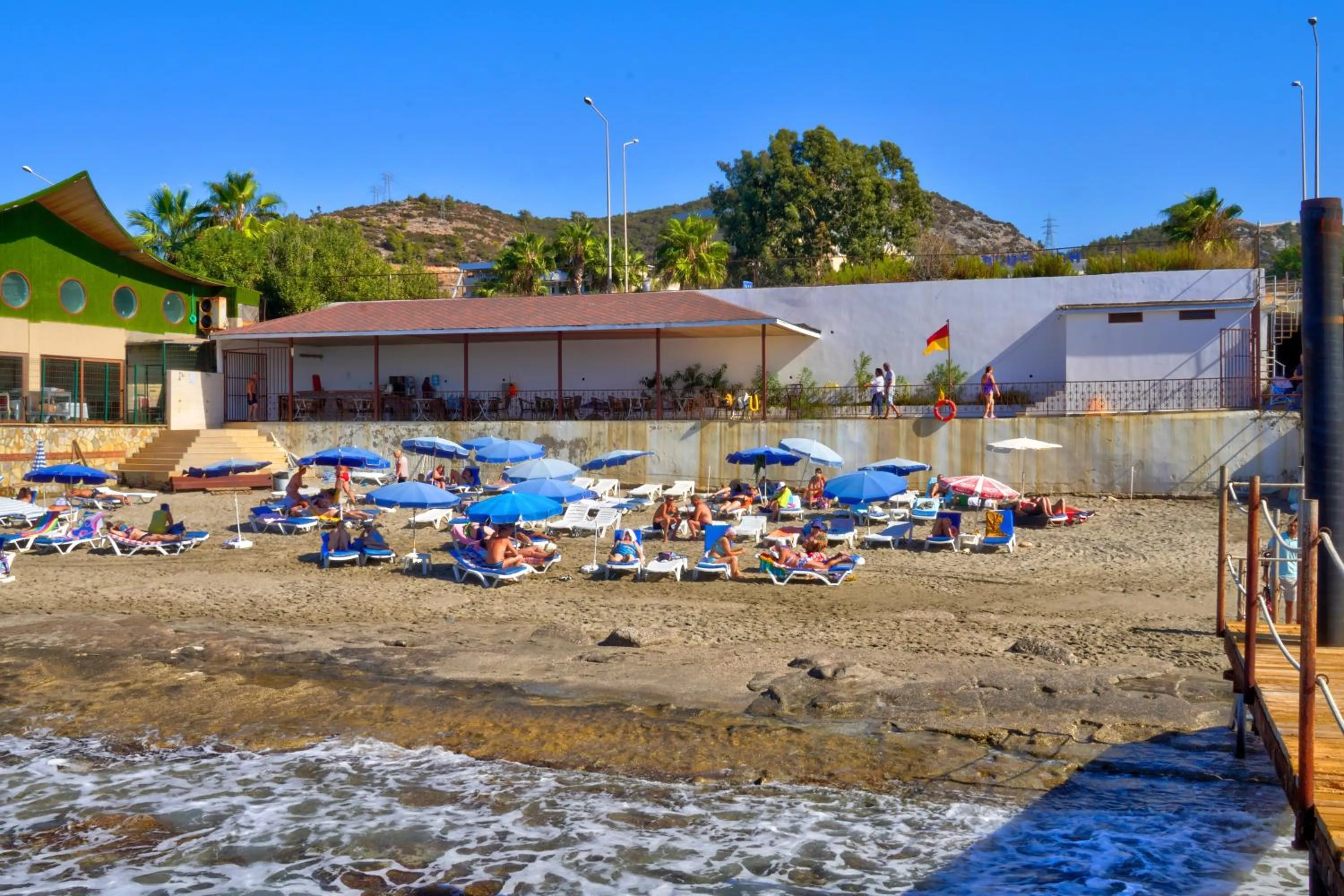 Beach in Blue Fish Hotel All Inclusive