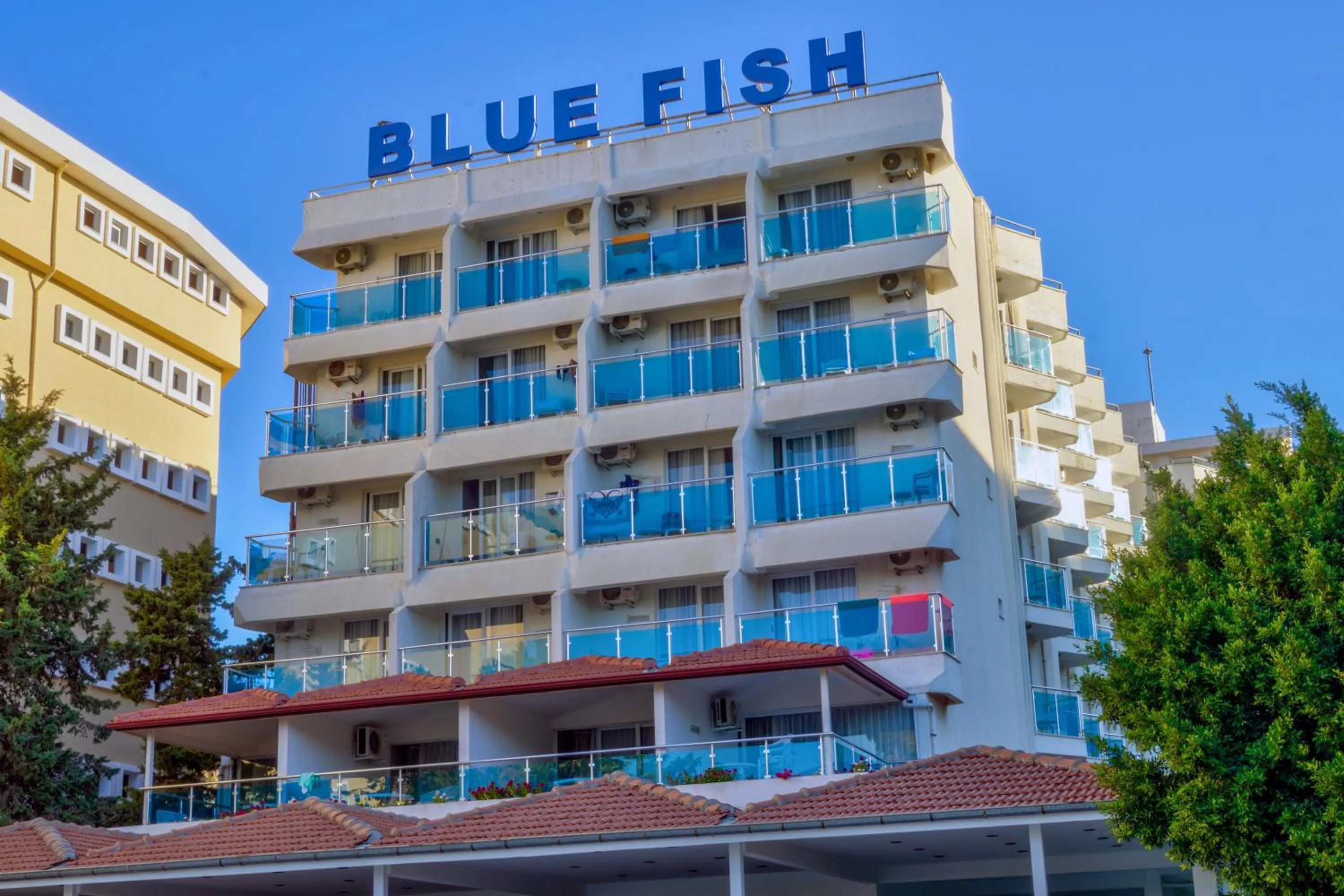 Property building in Blue Fish Hotel All Inclusive