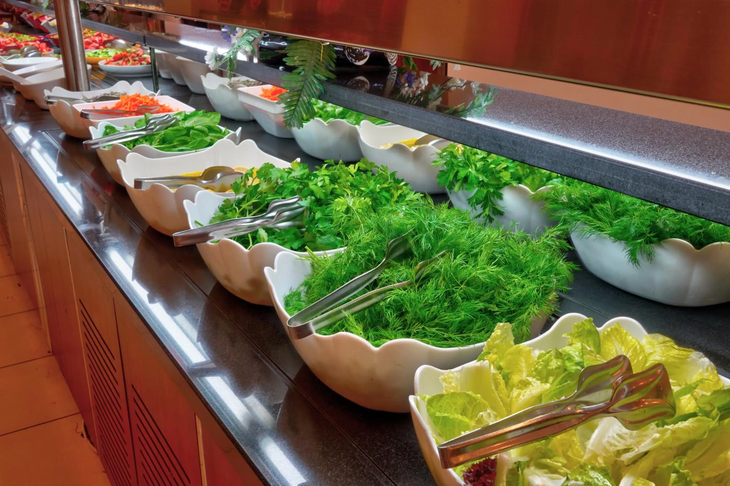 Food and drinks in Blue Fish Hotel All Inclusive