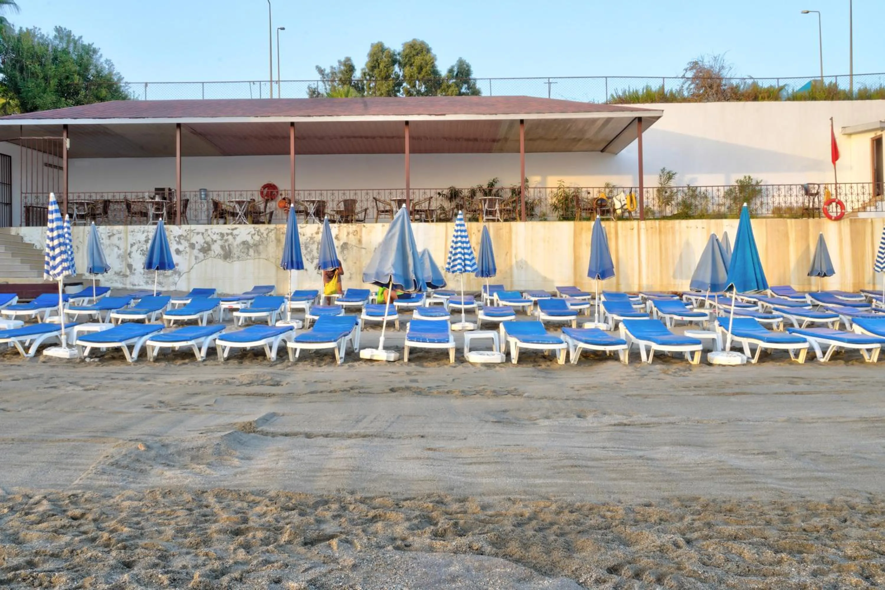 Pool view in Blue Fish Hotel All Inclusive