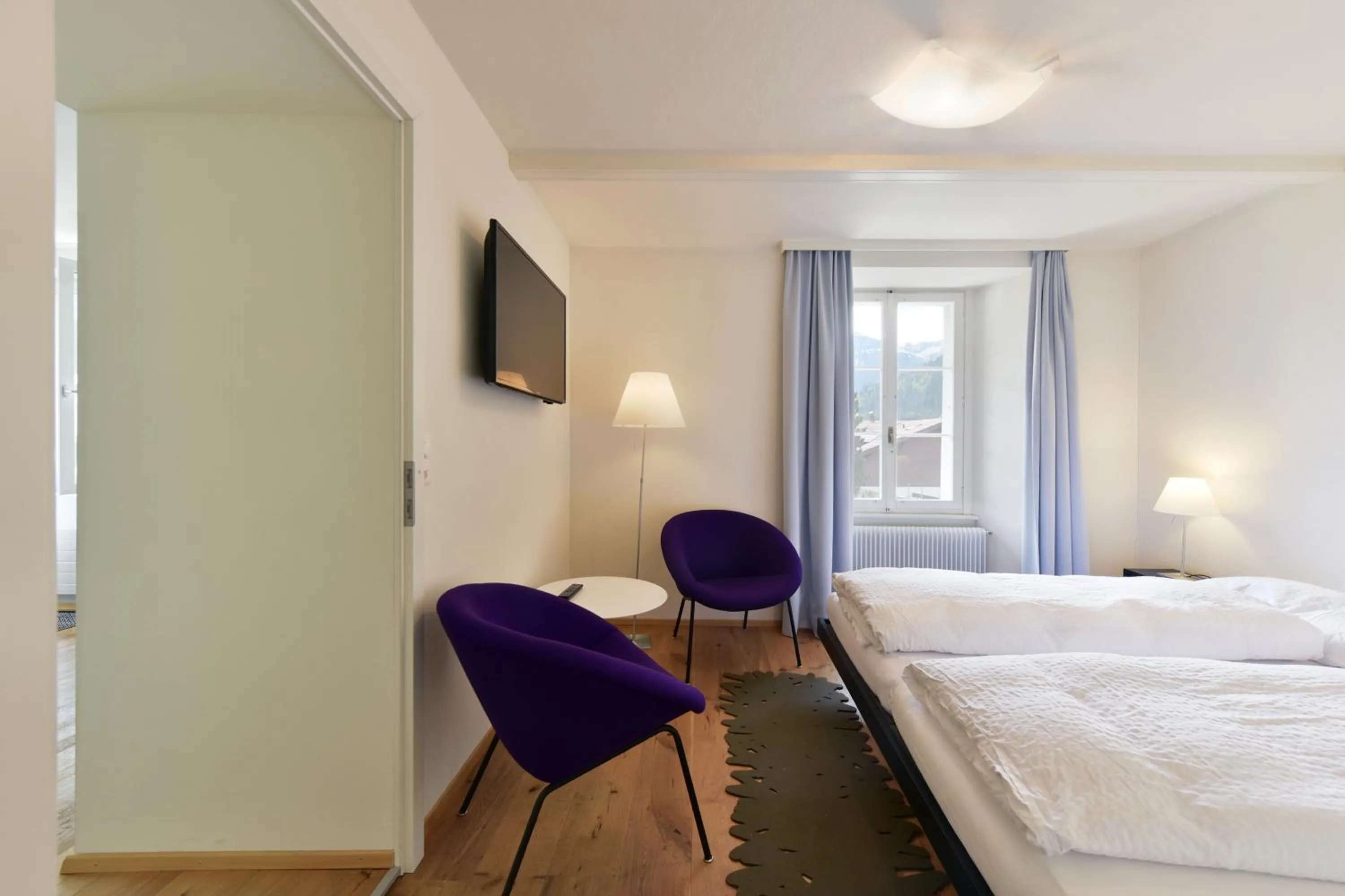 Bed in Hotel Sternen