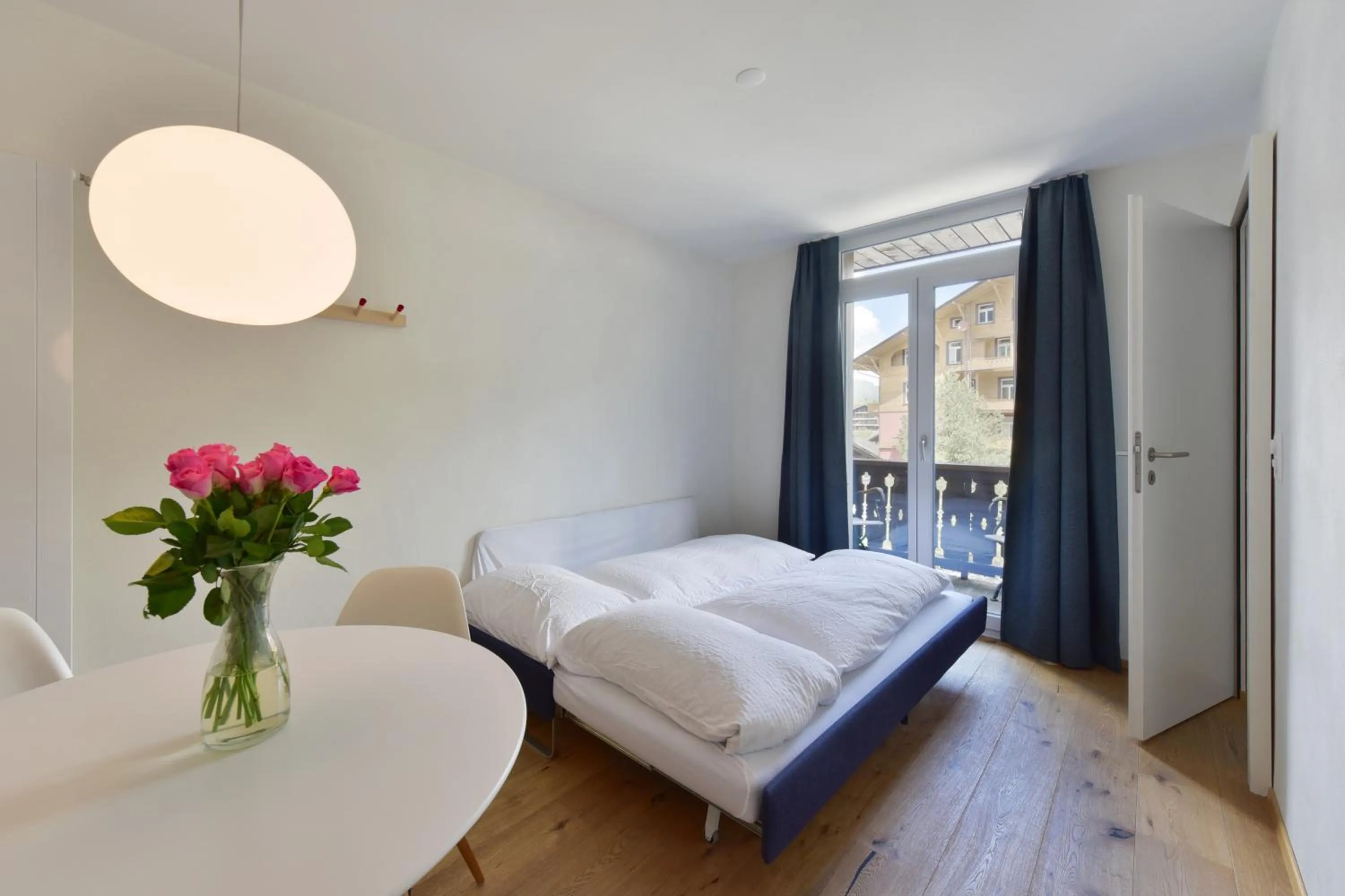 Bed in Hotel Sternen