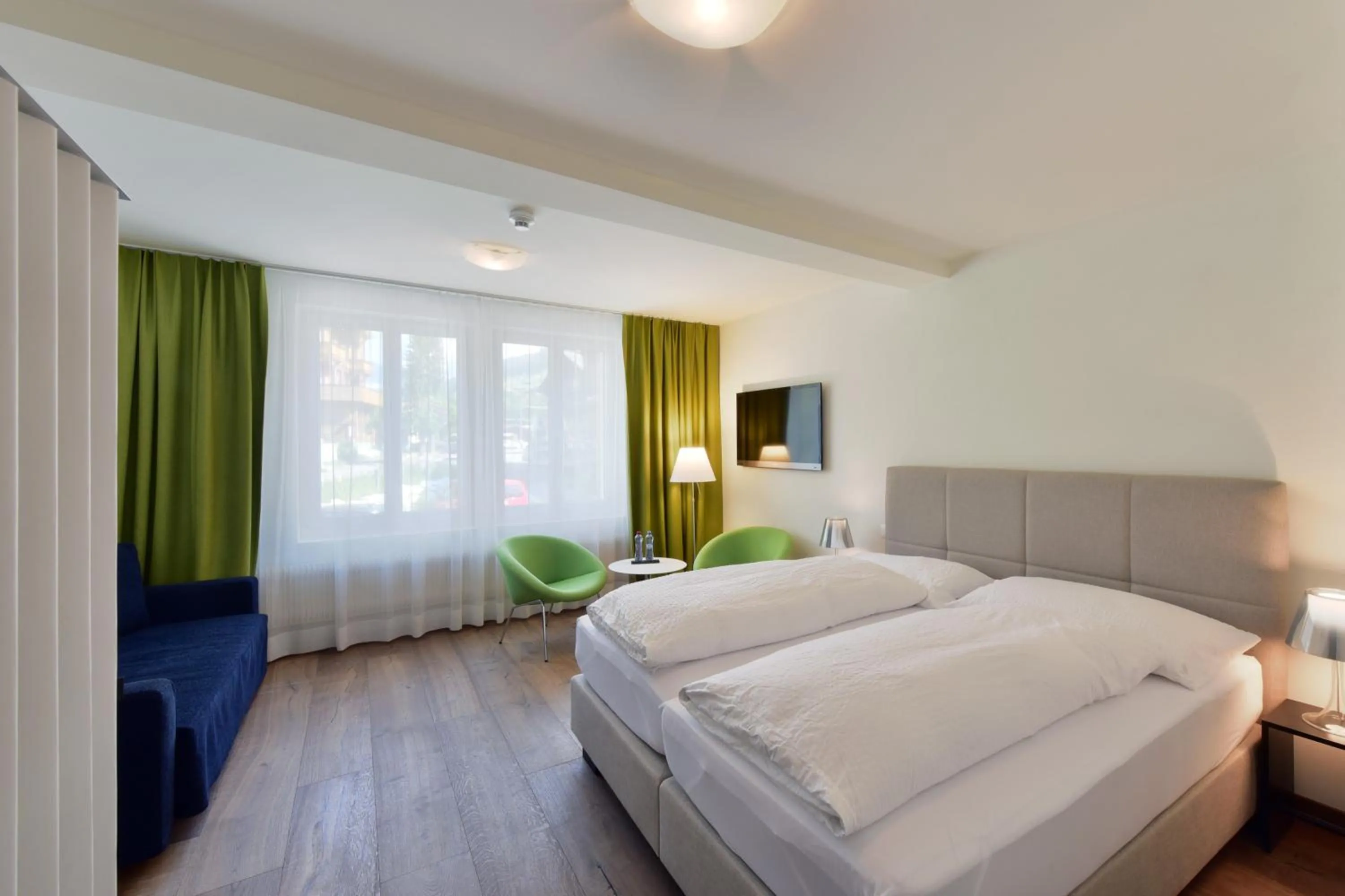 Bed in Hotel Sternen