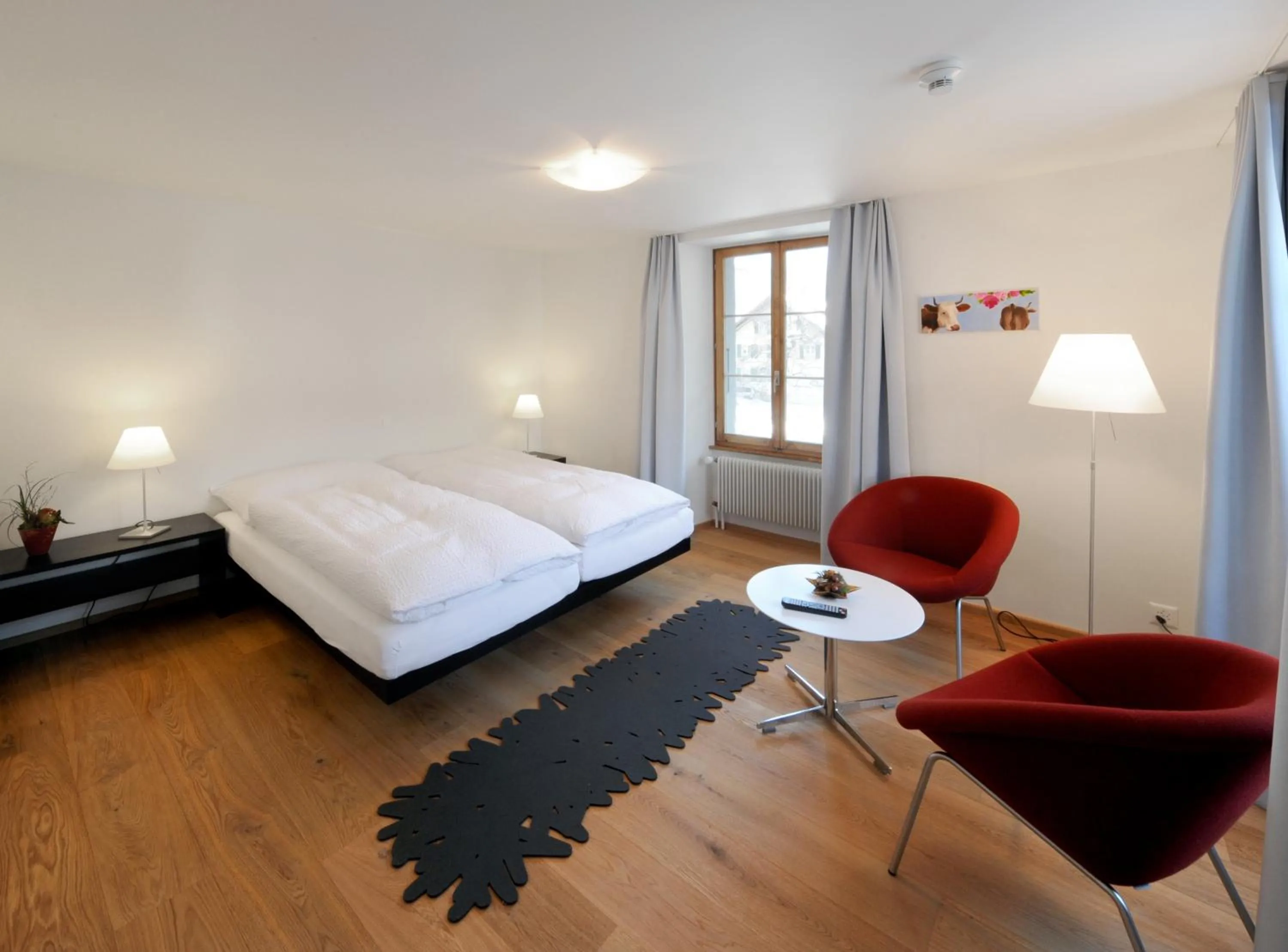 Bed in Hotel Sternen