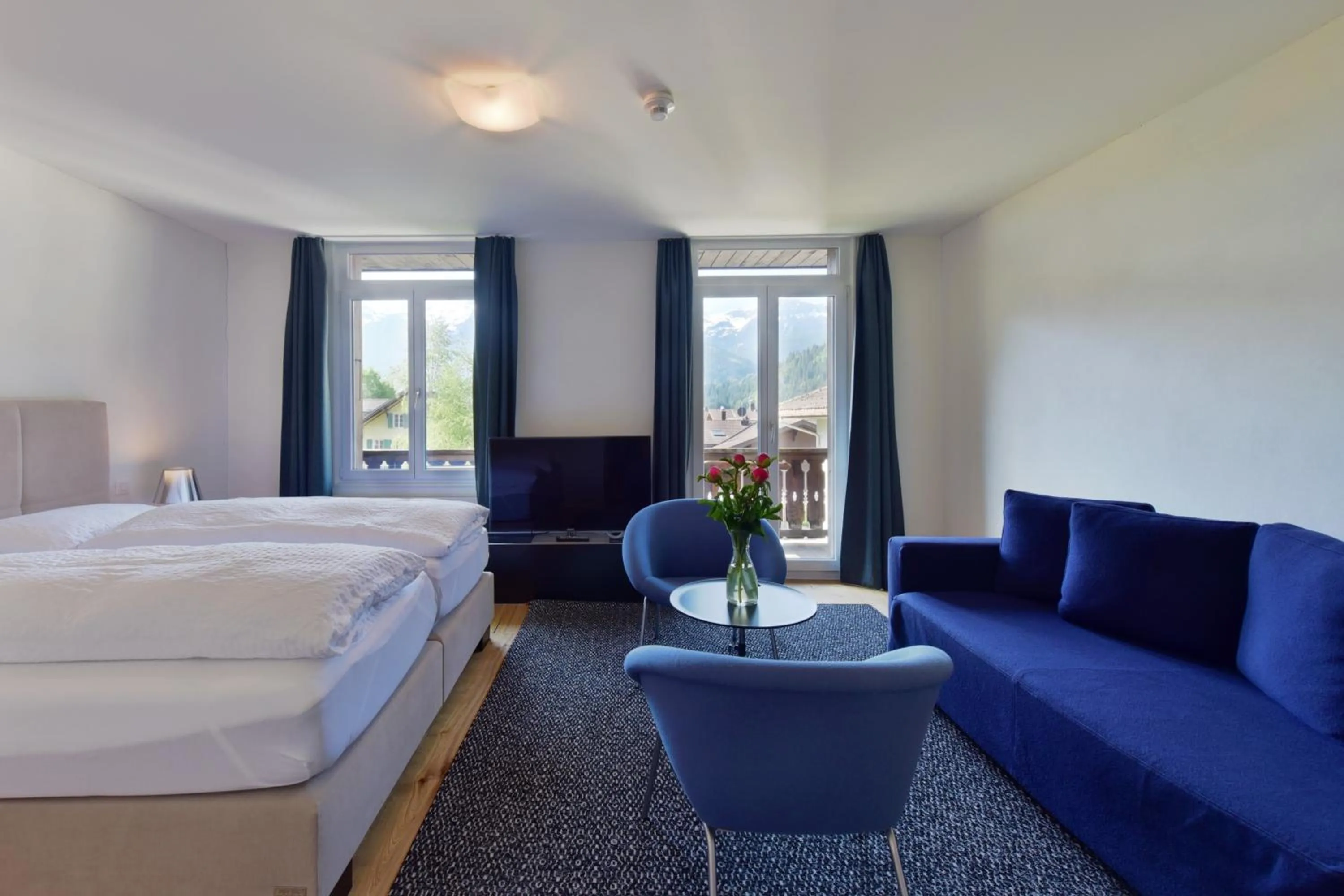 Bed in Hotel Sternen