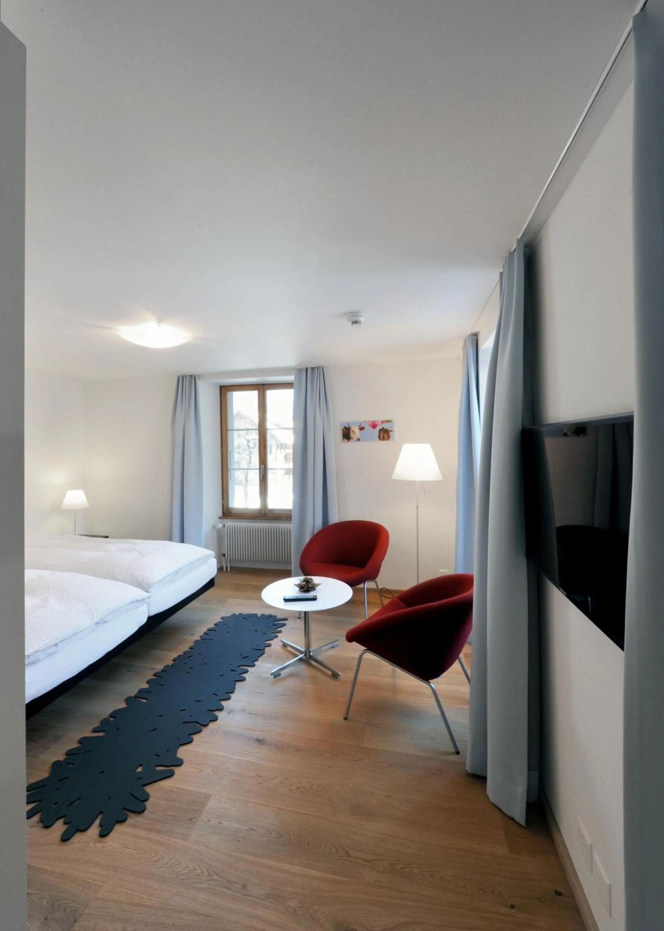 Bed in Hotel Sternen