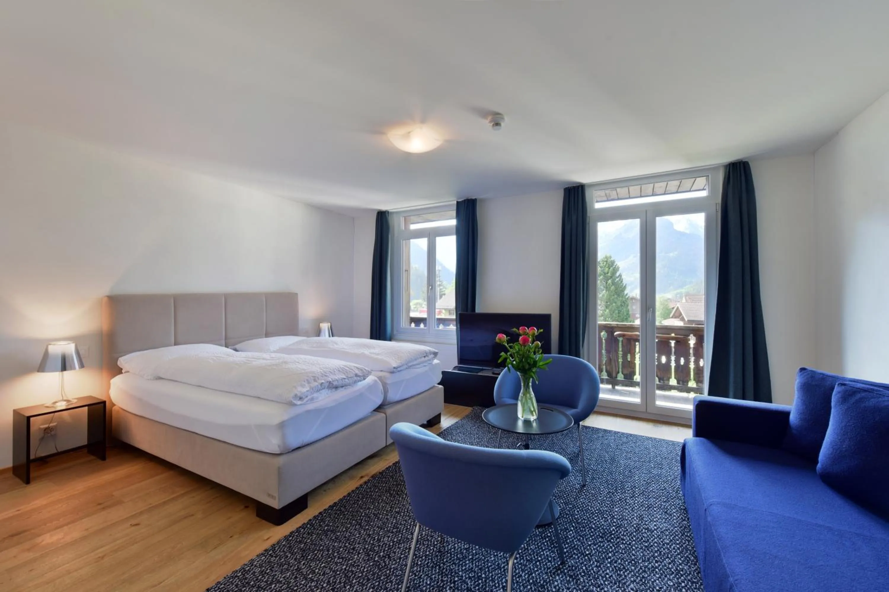 Bed in Hotel Sternen