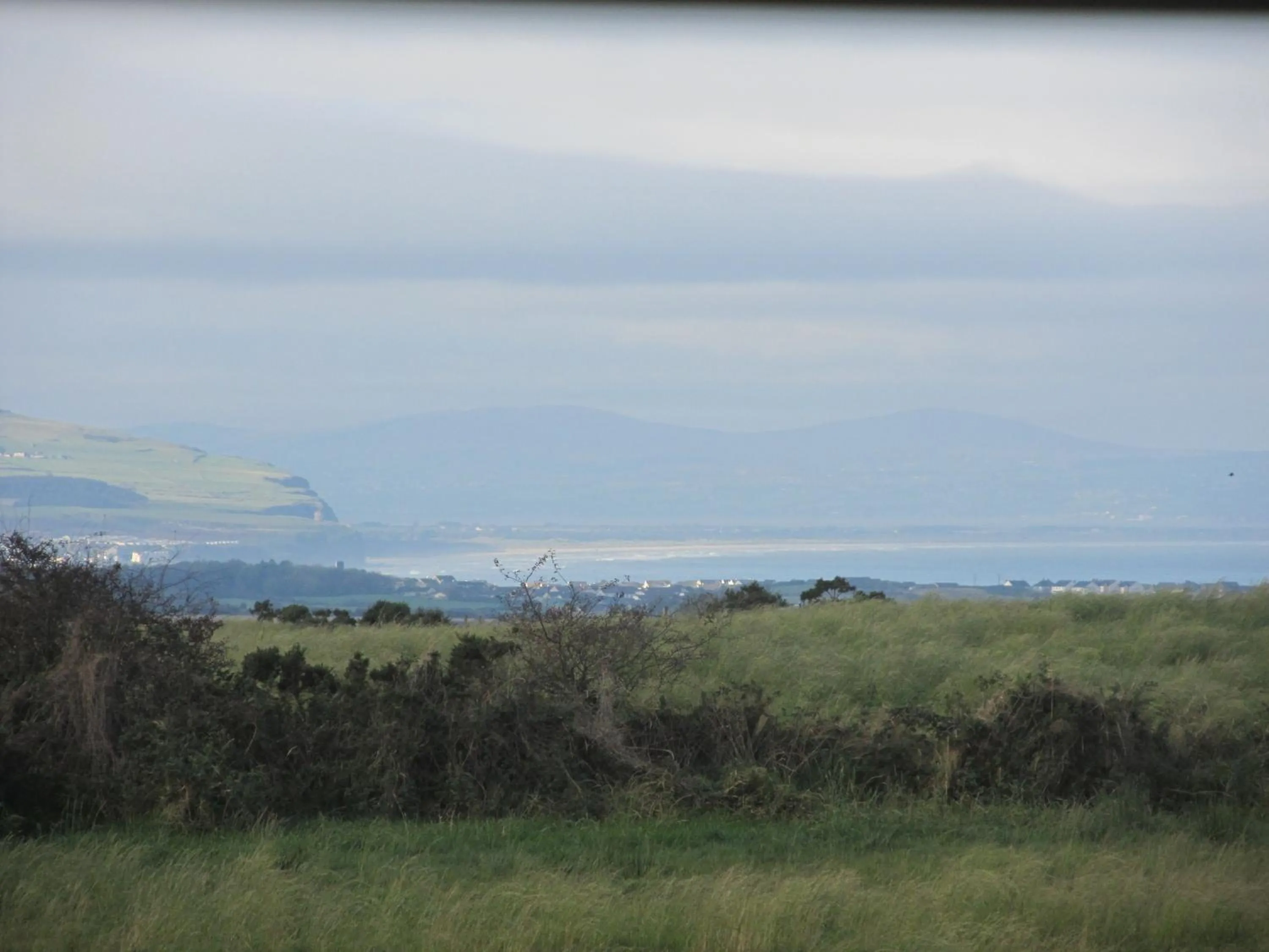 Mountain view in The Garden Room, Portrush