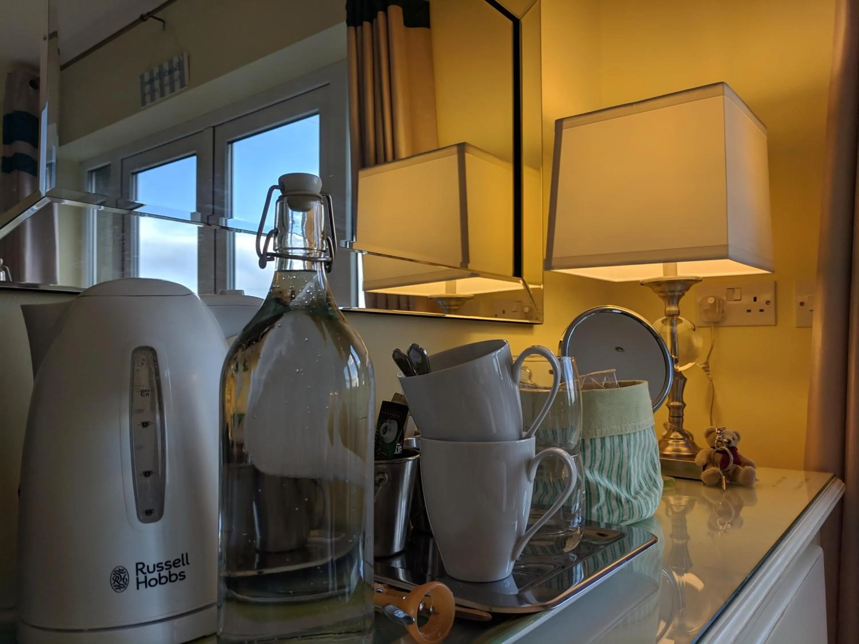 Coffee/tea facilities in The Garden Room, Portrush