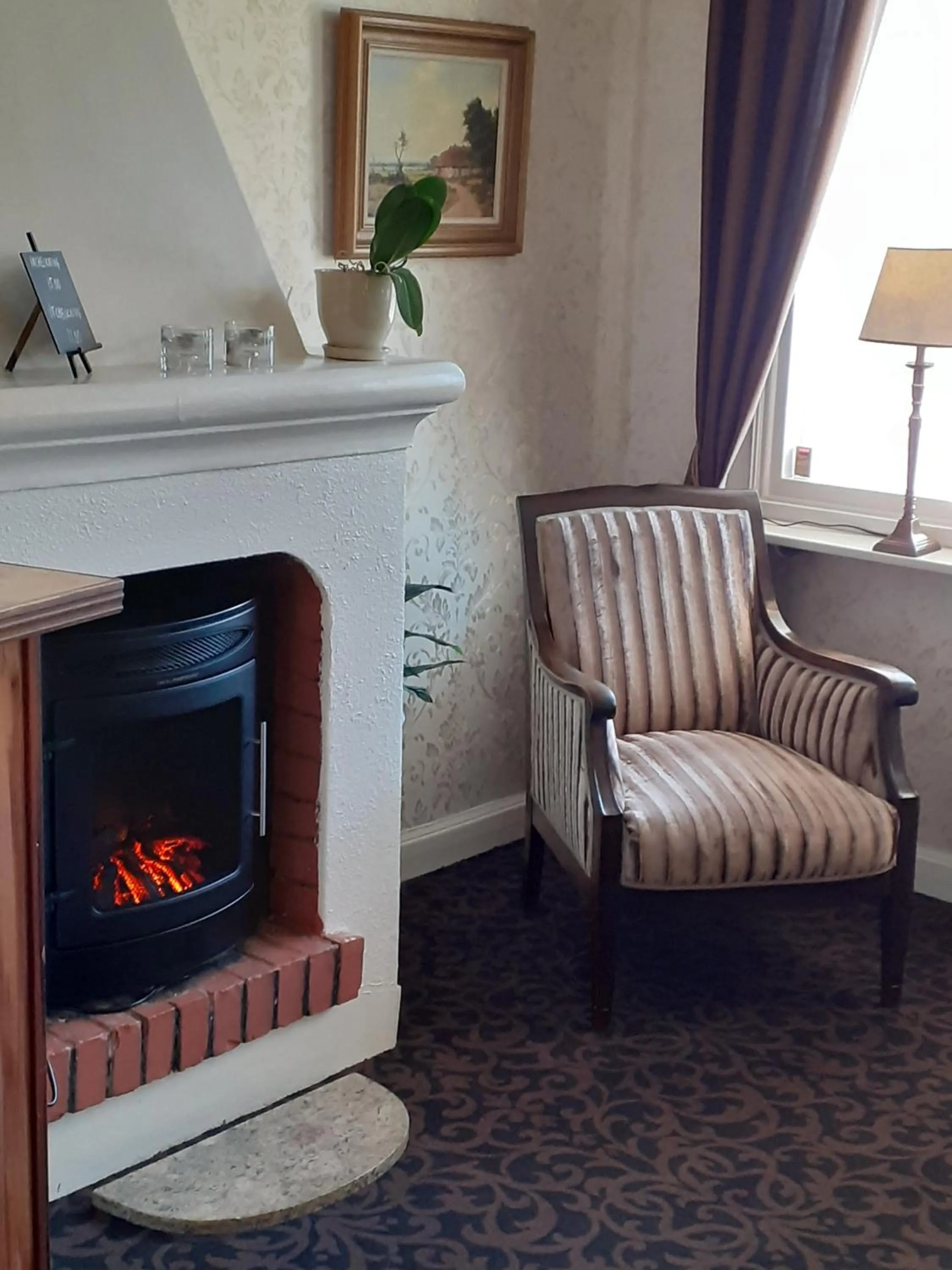 Lobby or reception in Hotell S:t Olof