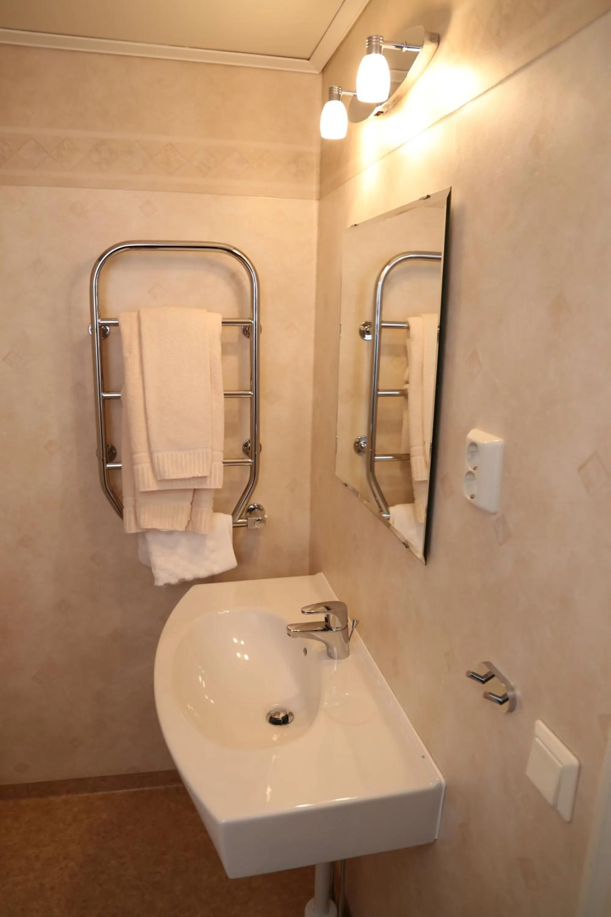 Bathroom in Hotell S:t Olof