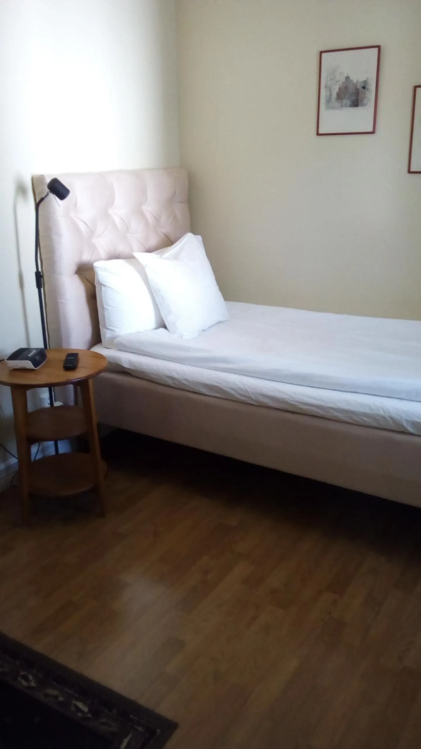 Bed in Hotell S:t Olof