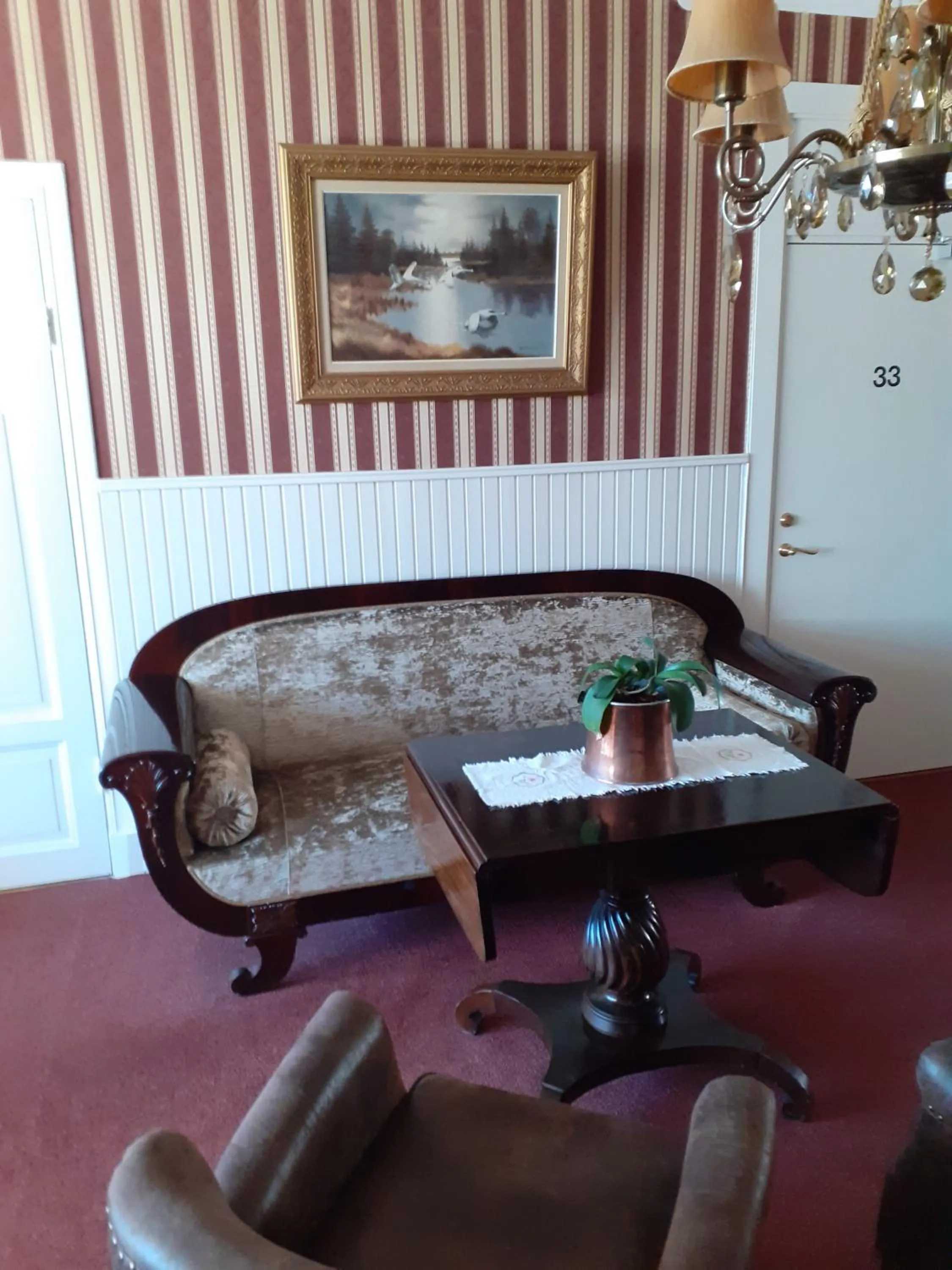 Lobby or reception in Hotell S:t Olof