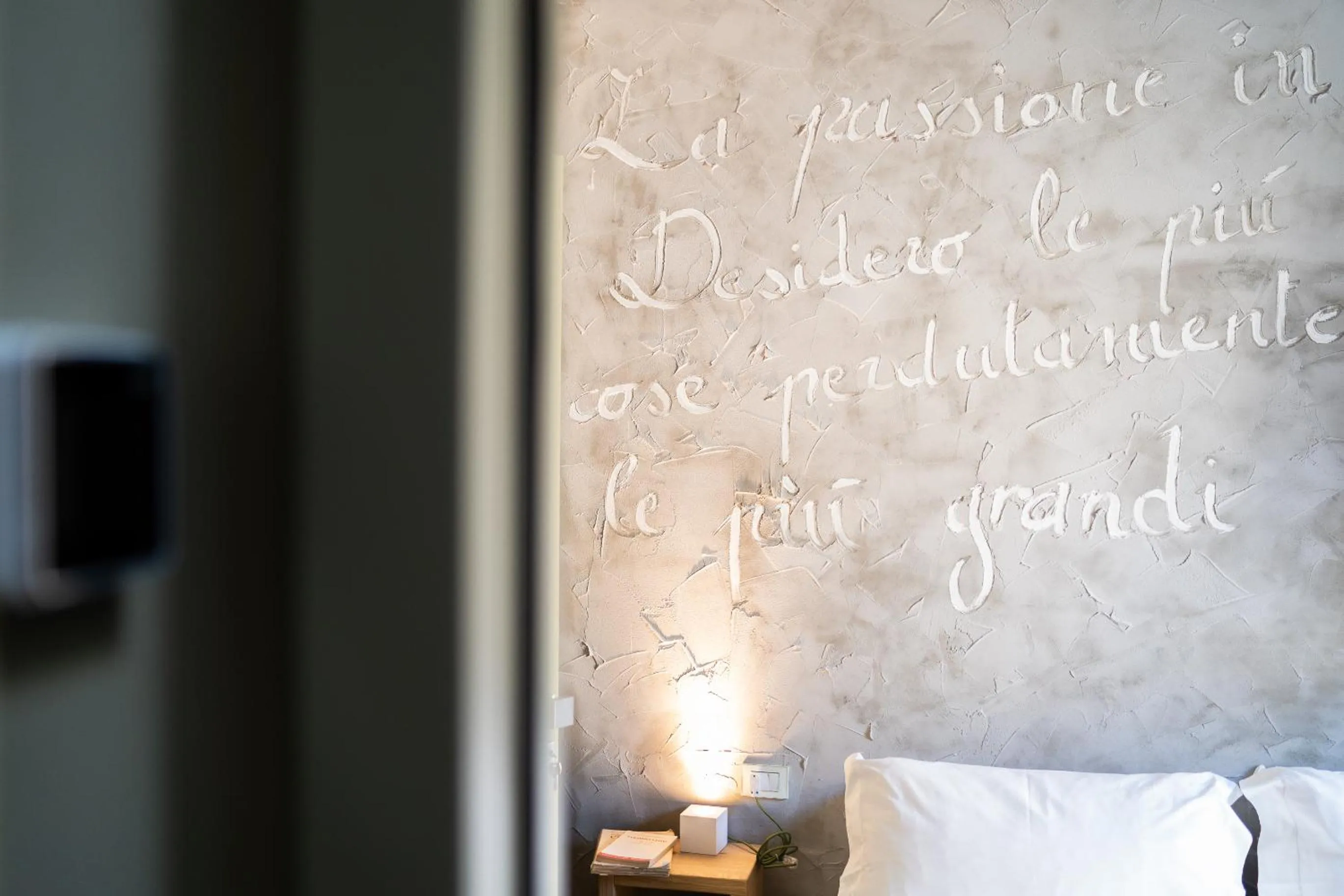 Decorative detail, Bed in B&B Dei Poeti