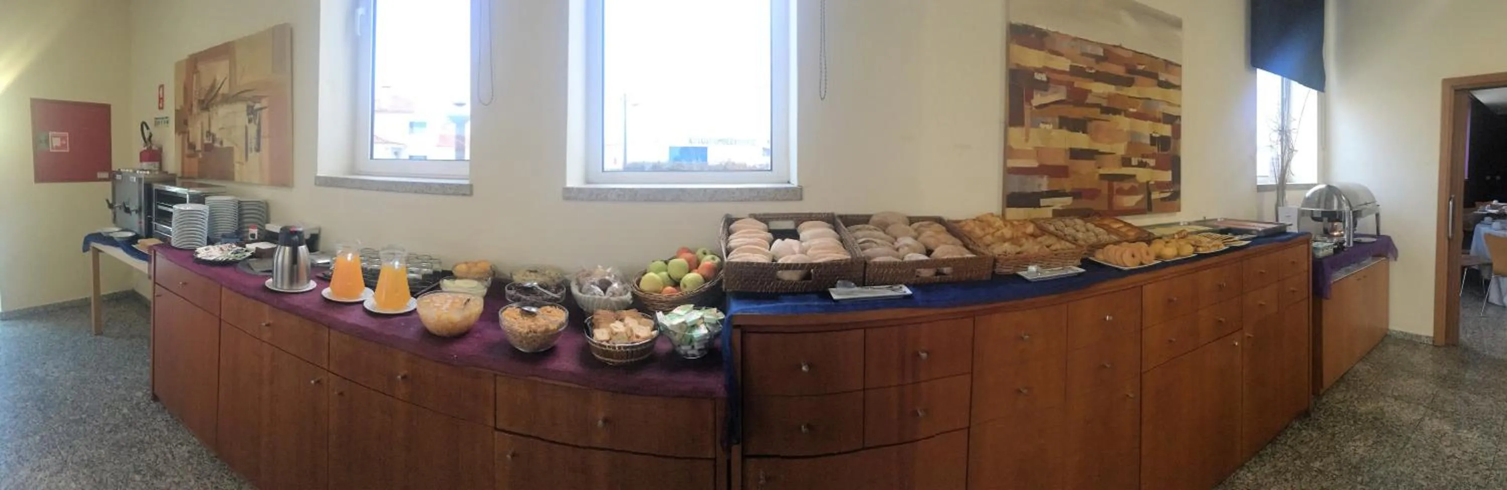 Food close-up in Hotel Pombeira