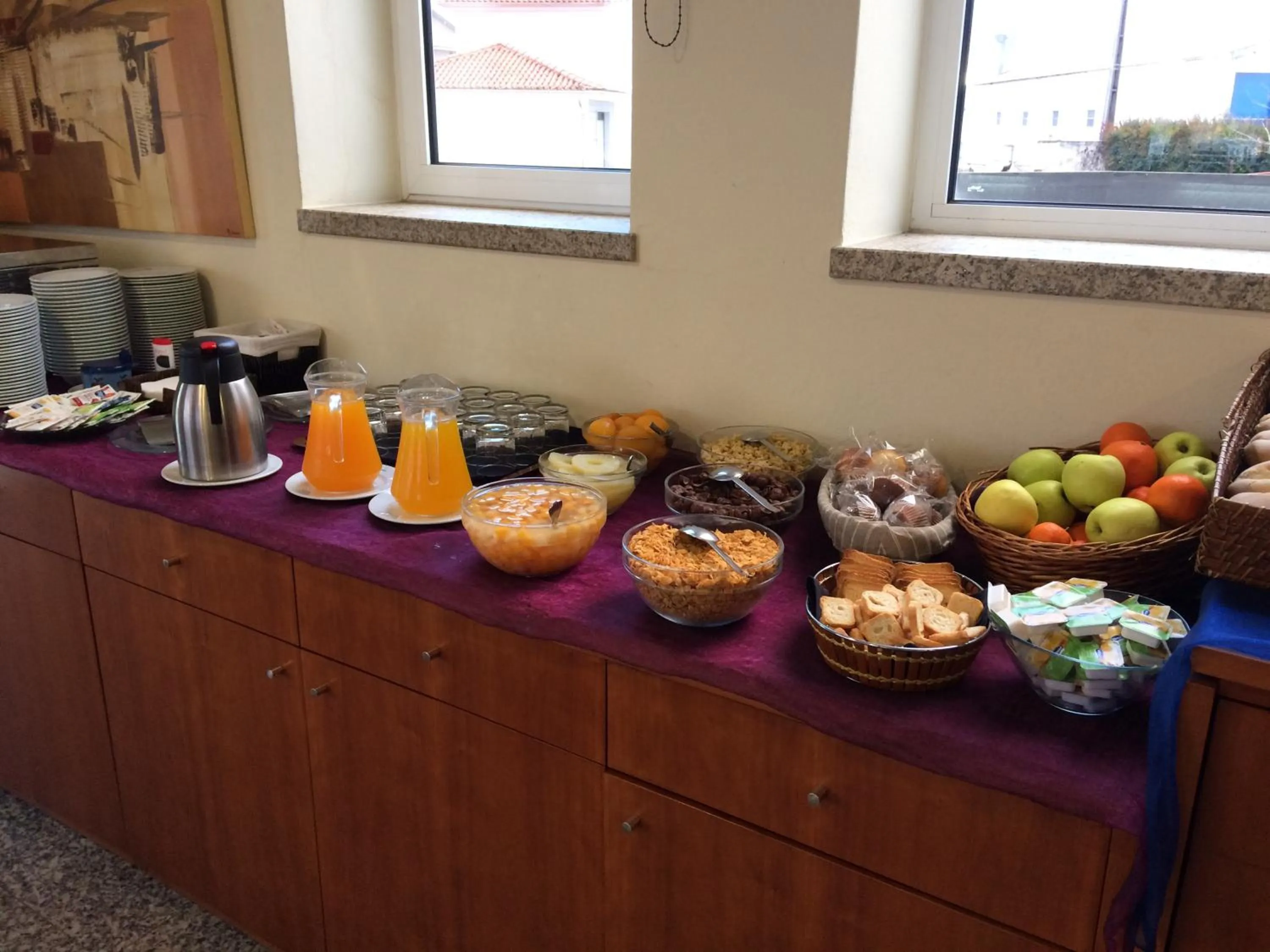 Food close-up in Hotel Pombeira