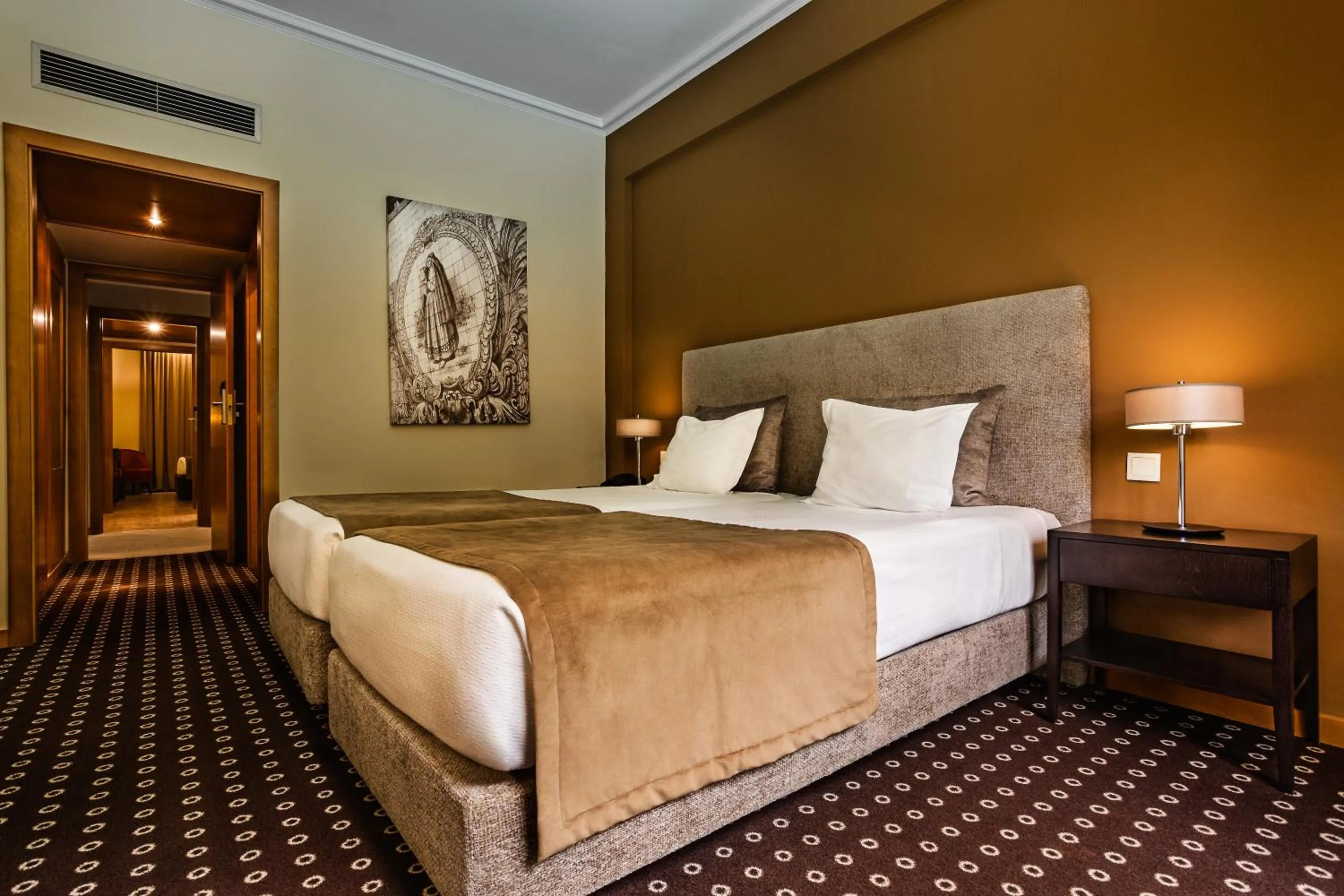 Garden, Bed in Grão Vasco - Historic Hotel and SPA