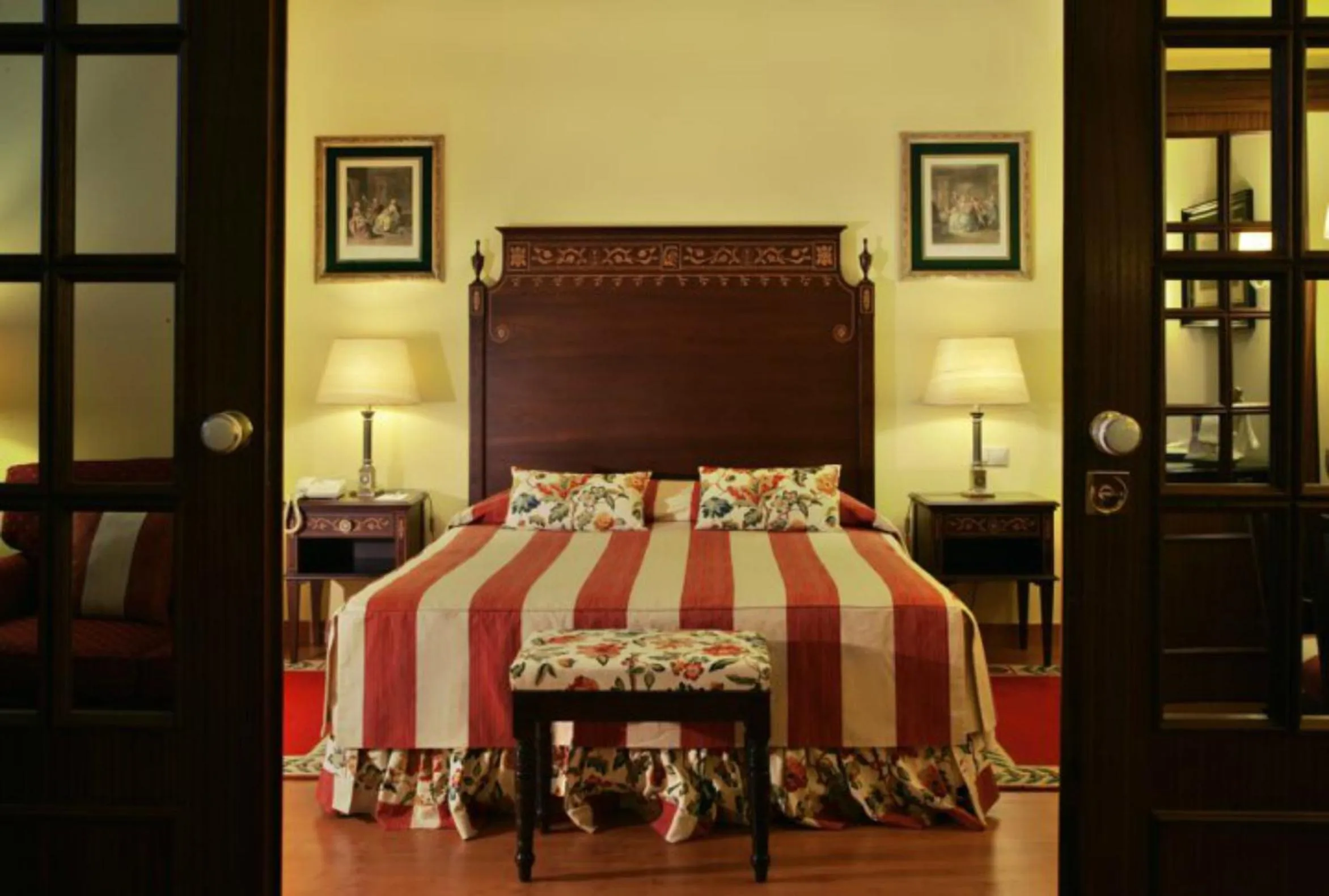 Bed in Hotel Avenida Palace