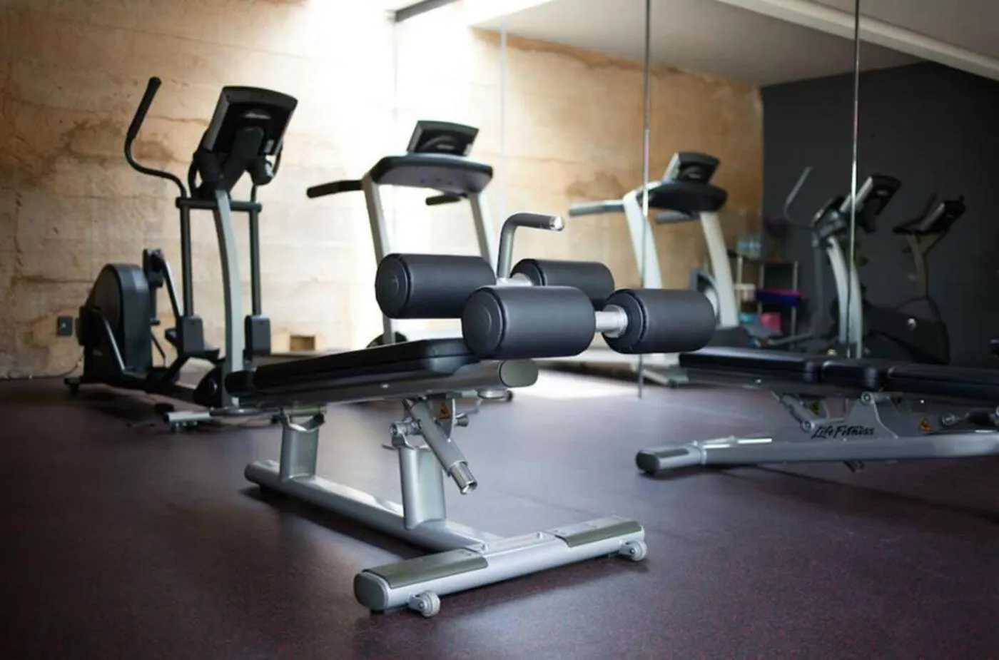 Fitness centre/facilities in Hotel Bo