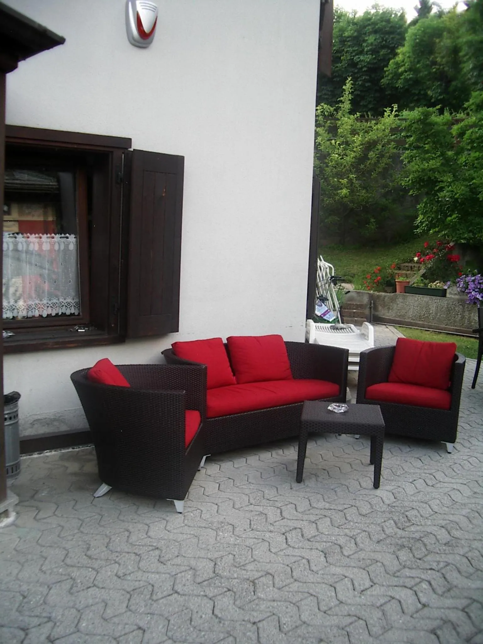 Patio in Hotel Terme