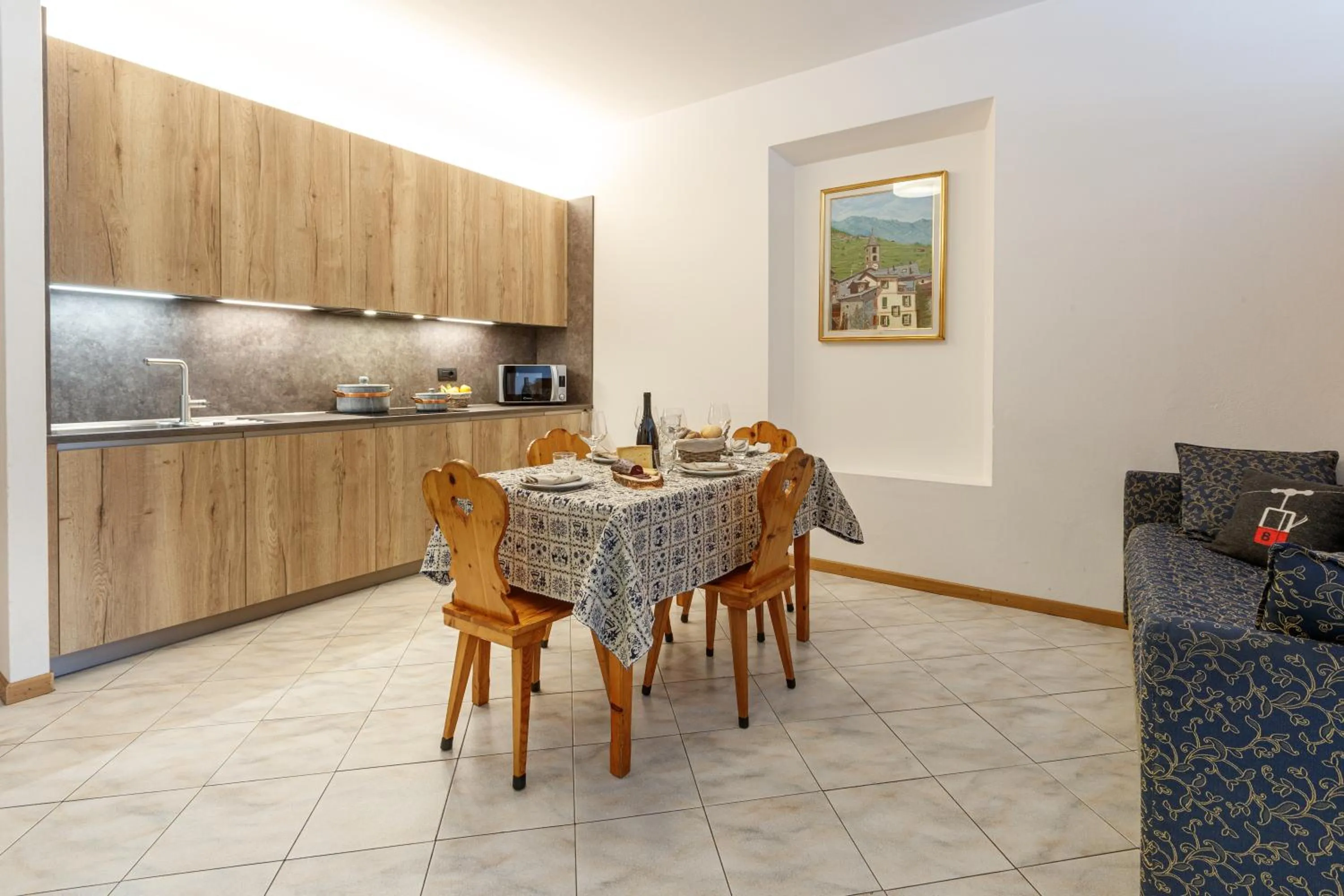 Kitchen or kitchenette in Residence Sci Sport