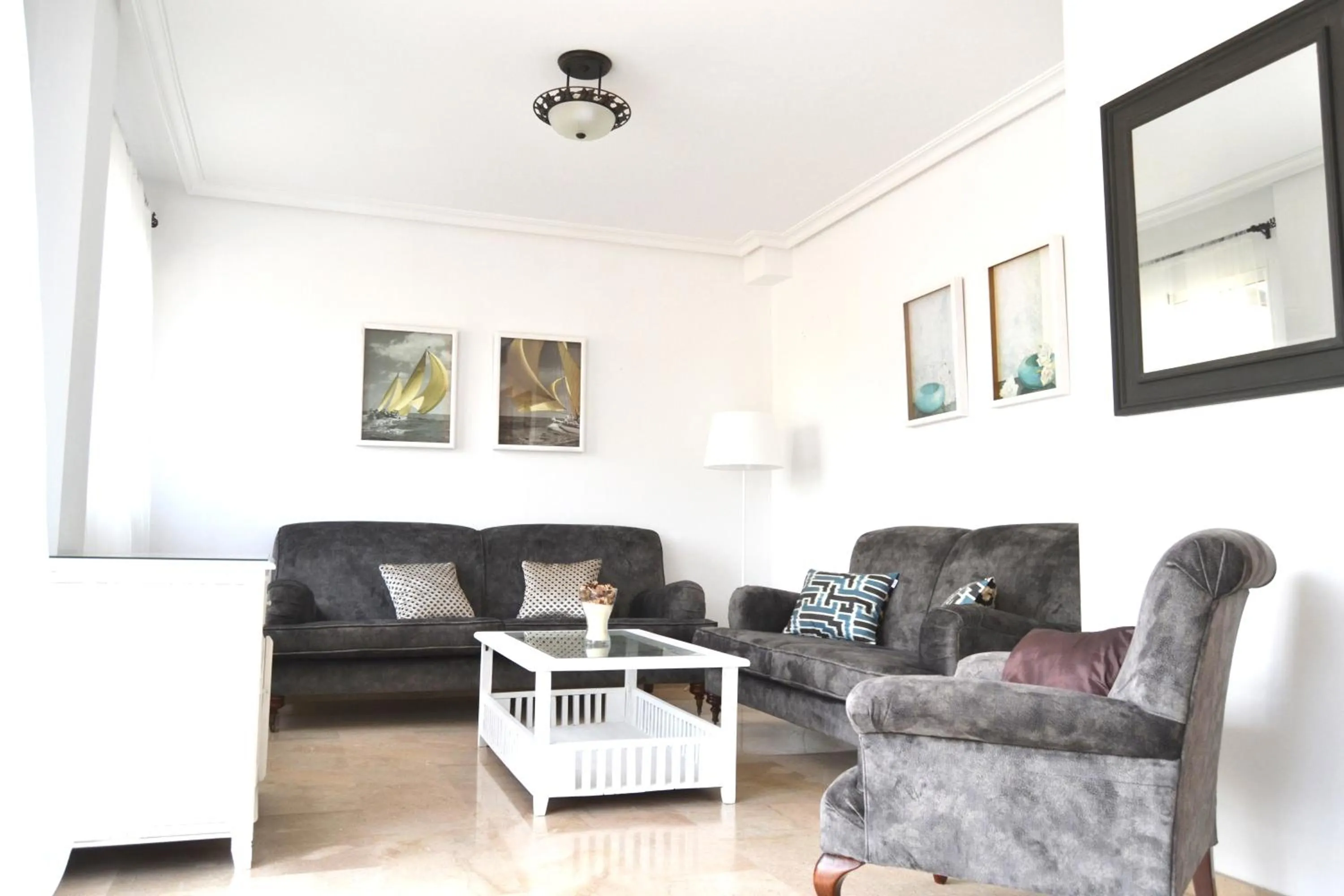 Living room in Montemares Golf Luxury Villas & Apartments at La Manga Club