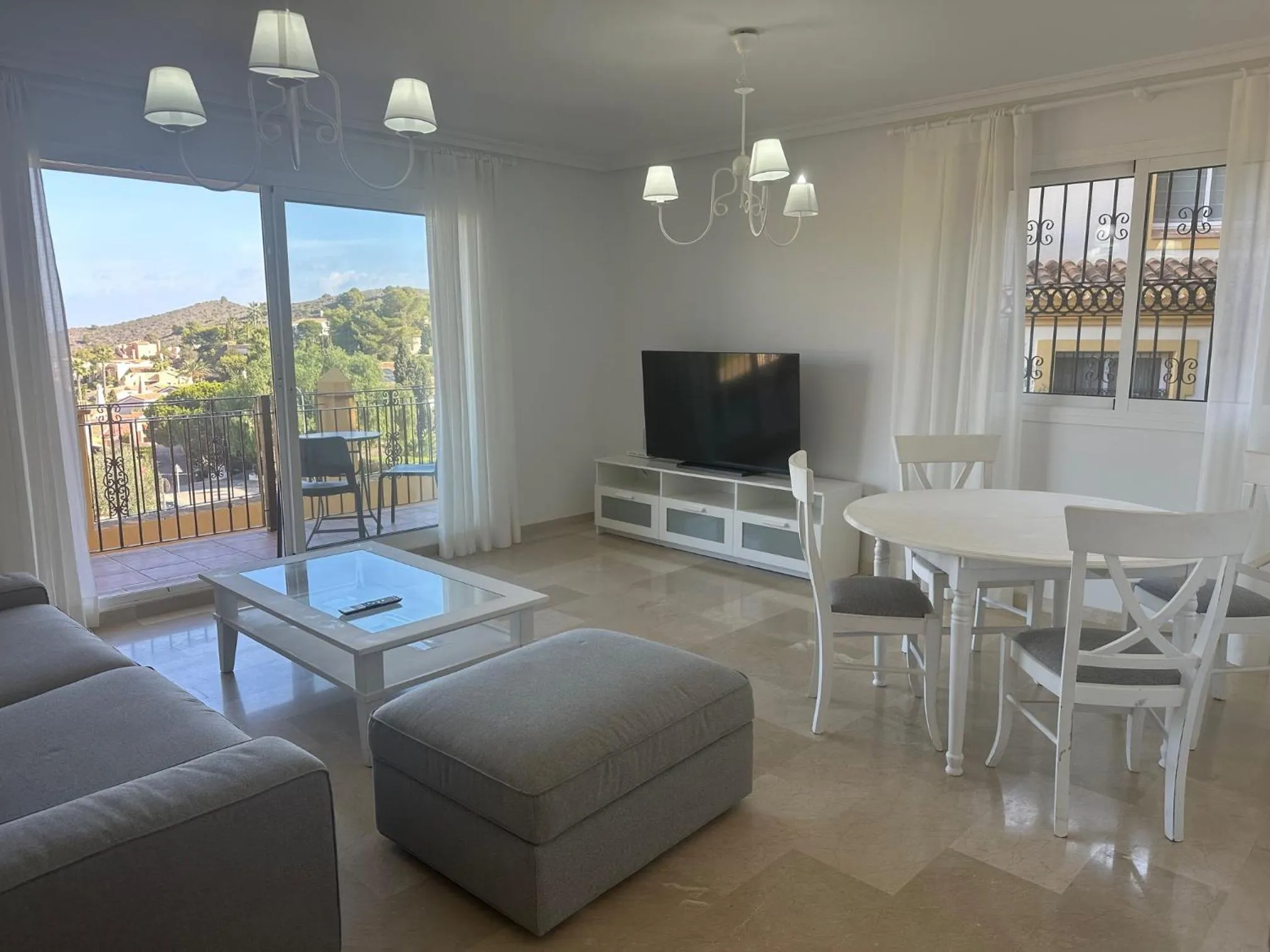 Living room in Montemares Golf Luxury Villas & Apartments at La Manga Club