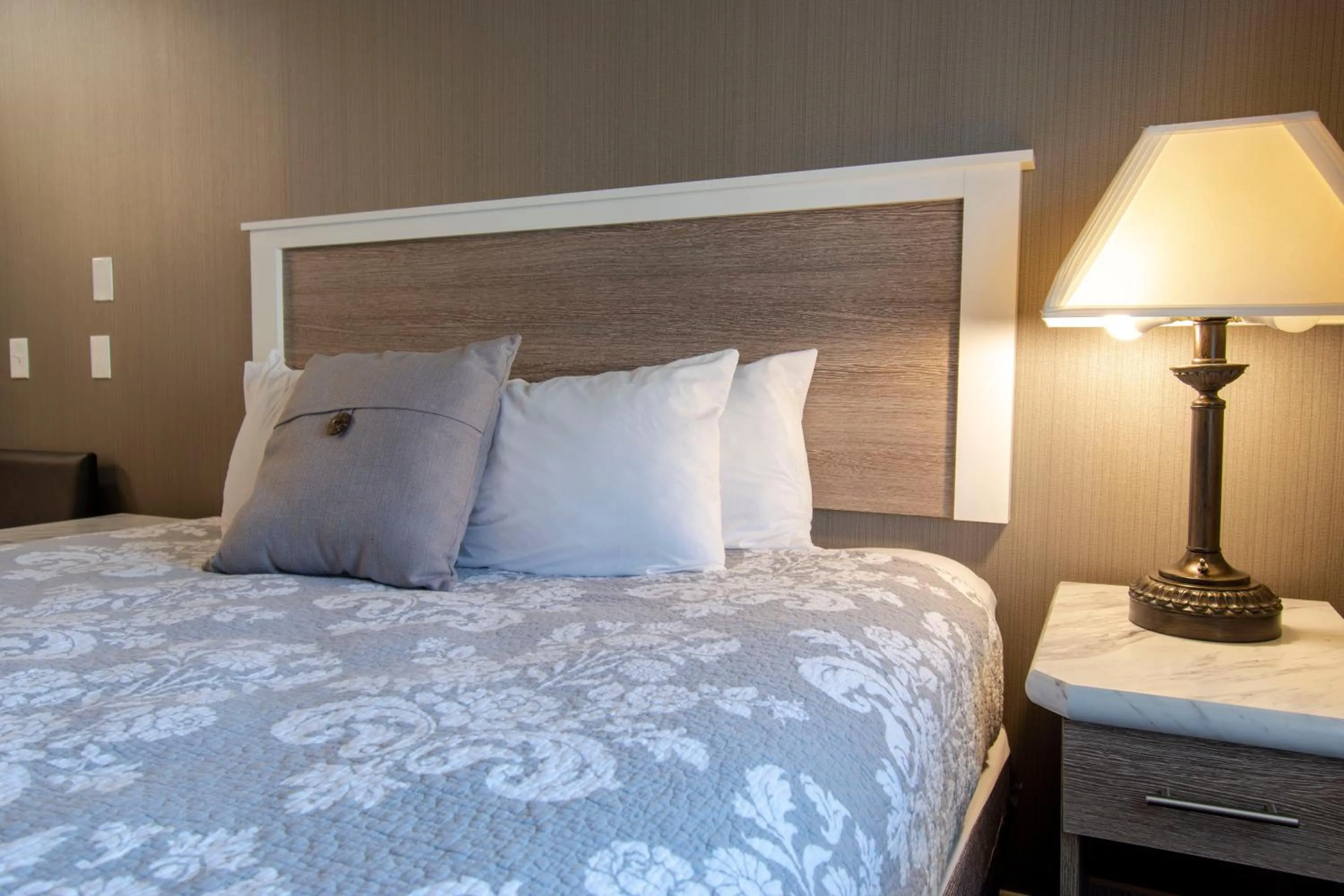 Bed in Marine Village Resort