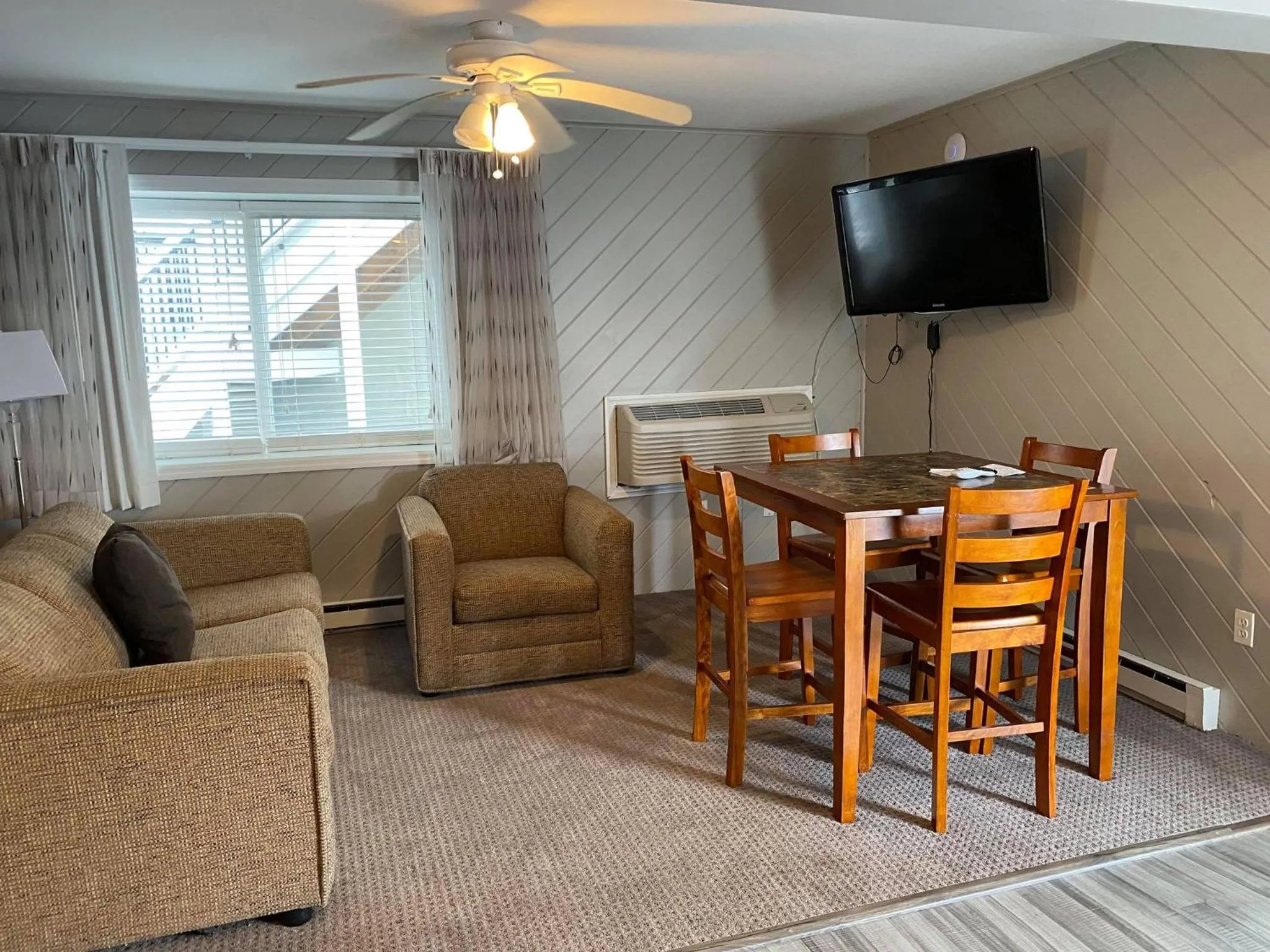 Seating area in Marine Village Resort