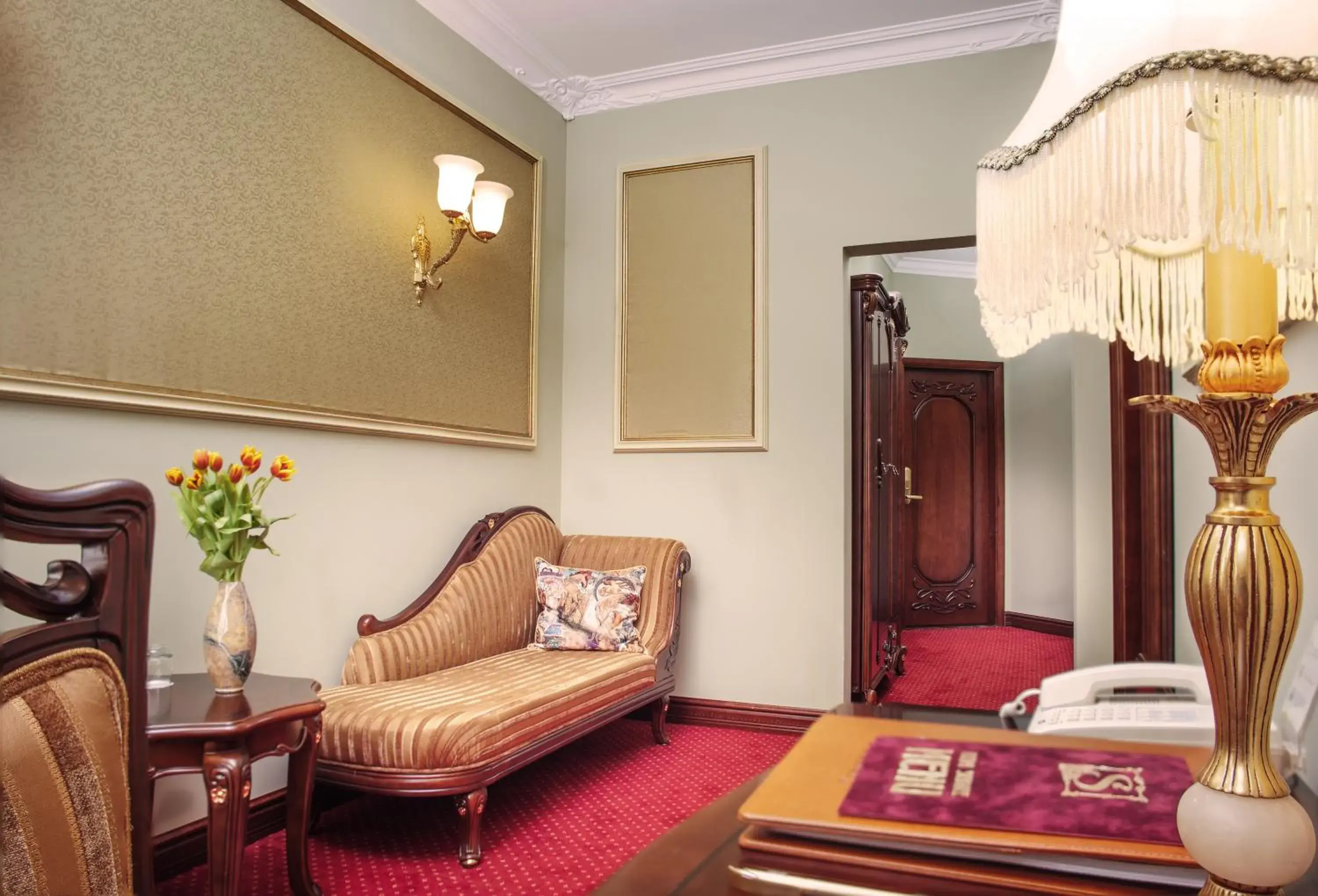 Living room in Staro Hotel Living room in Staro Hotel