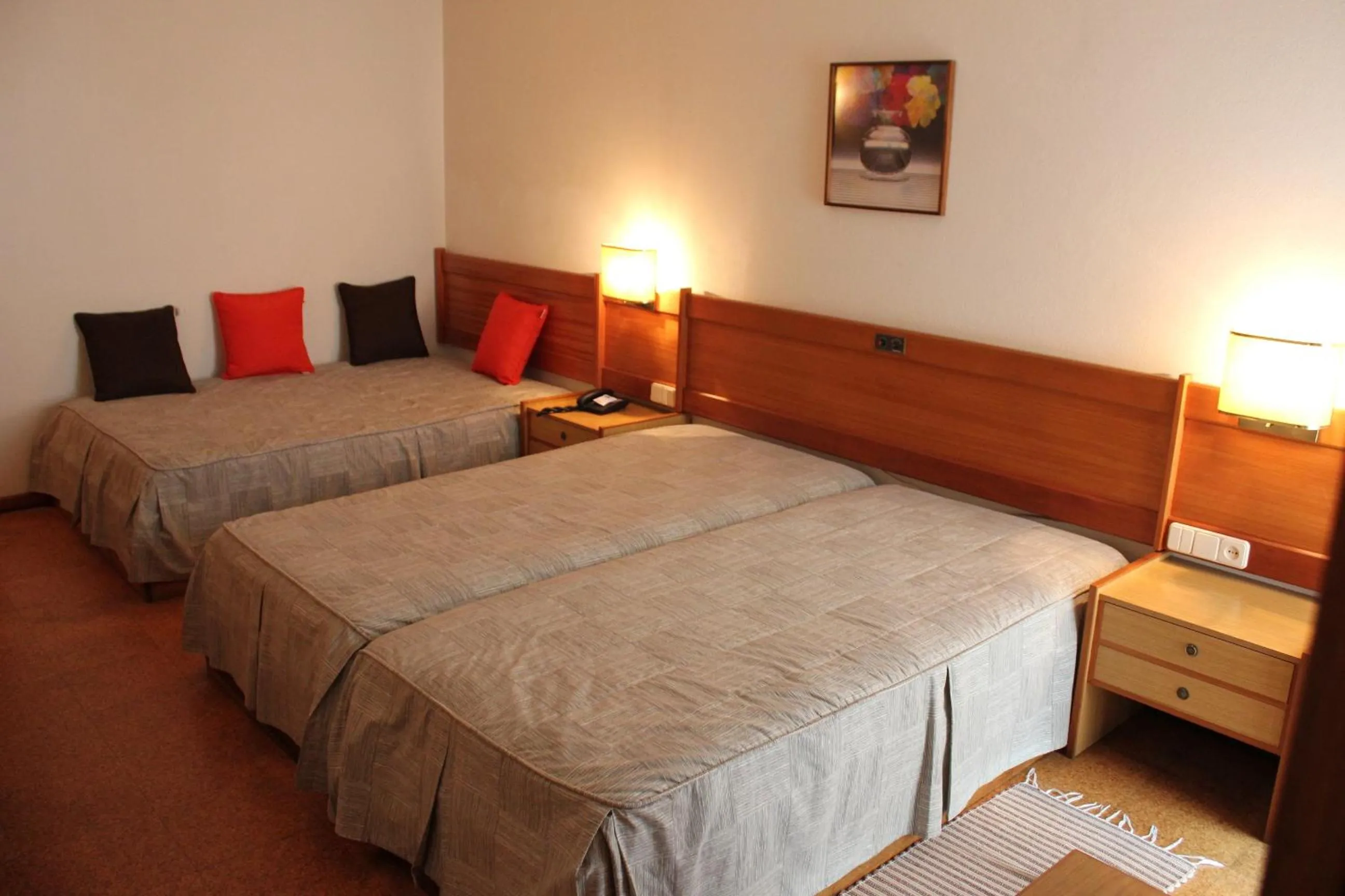 Bed in Hotel Bom Sucesso