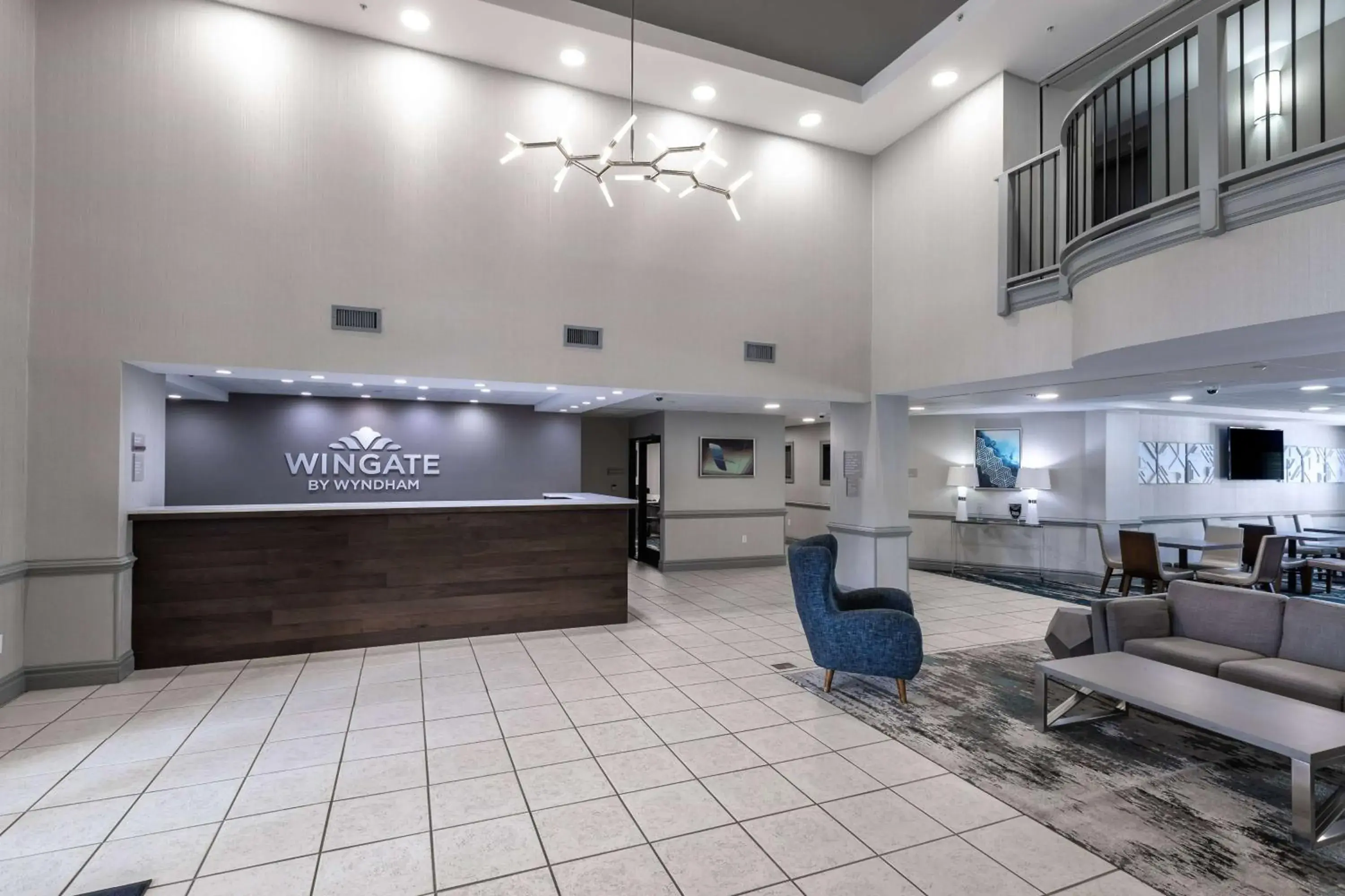 Lobby or reception in Wingate by Wyndham Charlotte Concord Mills/Speedway Lobby or reception in Wingate by Wyndham Charlotte Concord Mills/Speedway