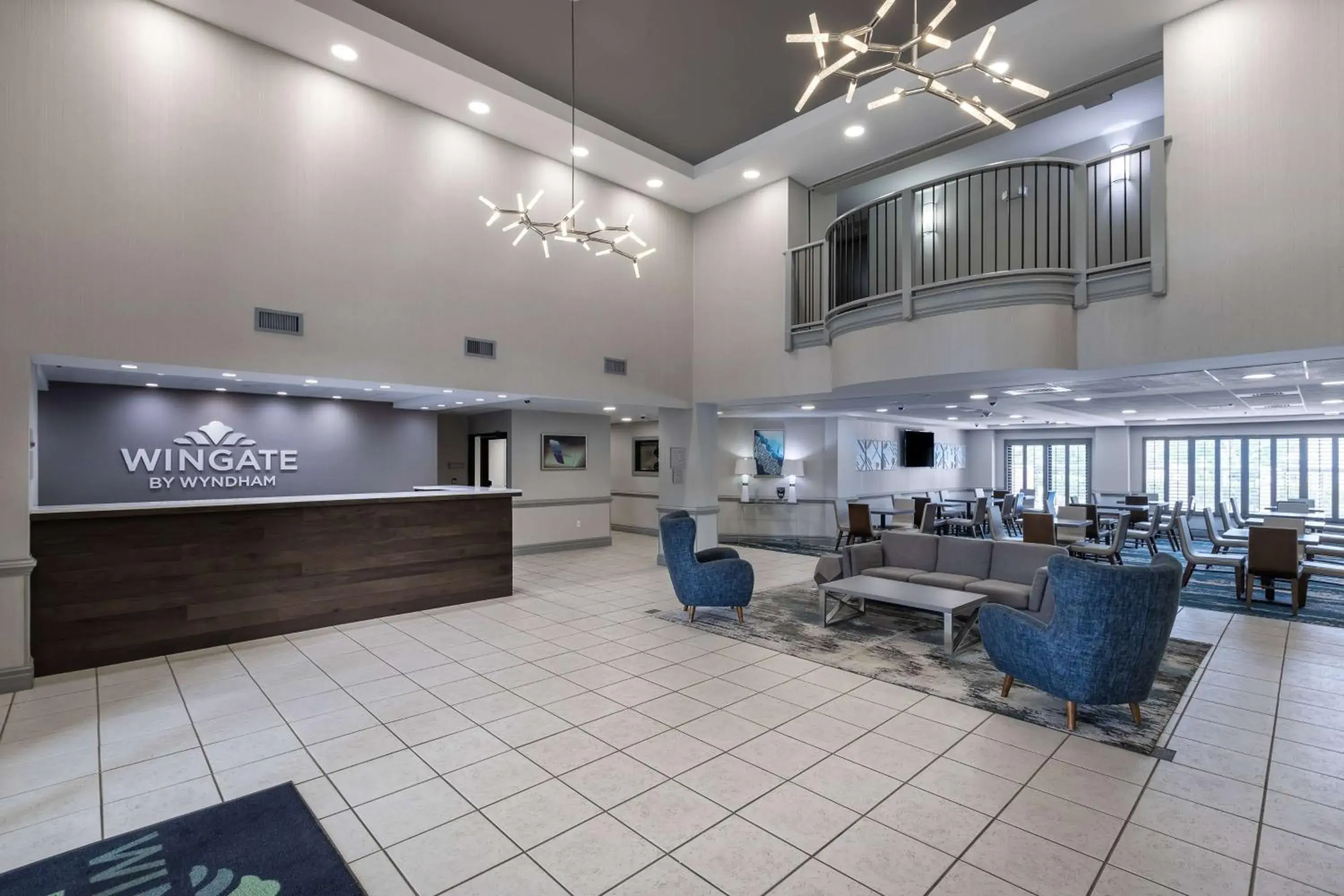 Lobby or reception in Wingate by Wyndham Charlotte Concord Mills/Speedway Lobby or reception in Wingate by Wyndham Charlotte Concord Mills/Speedway
