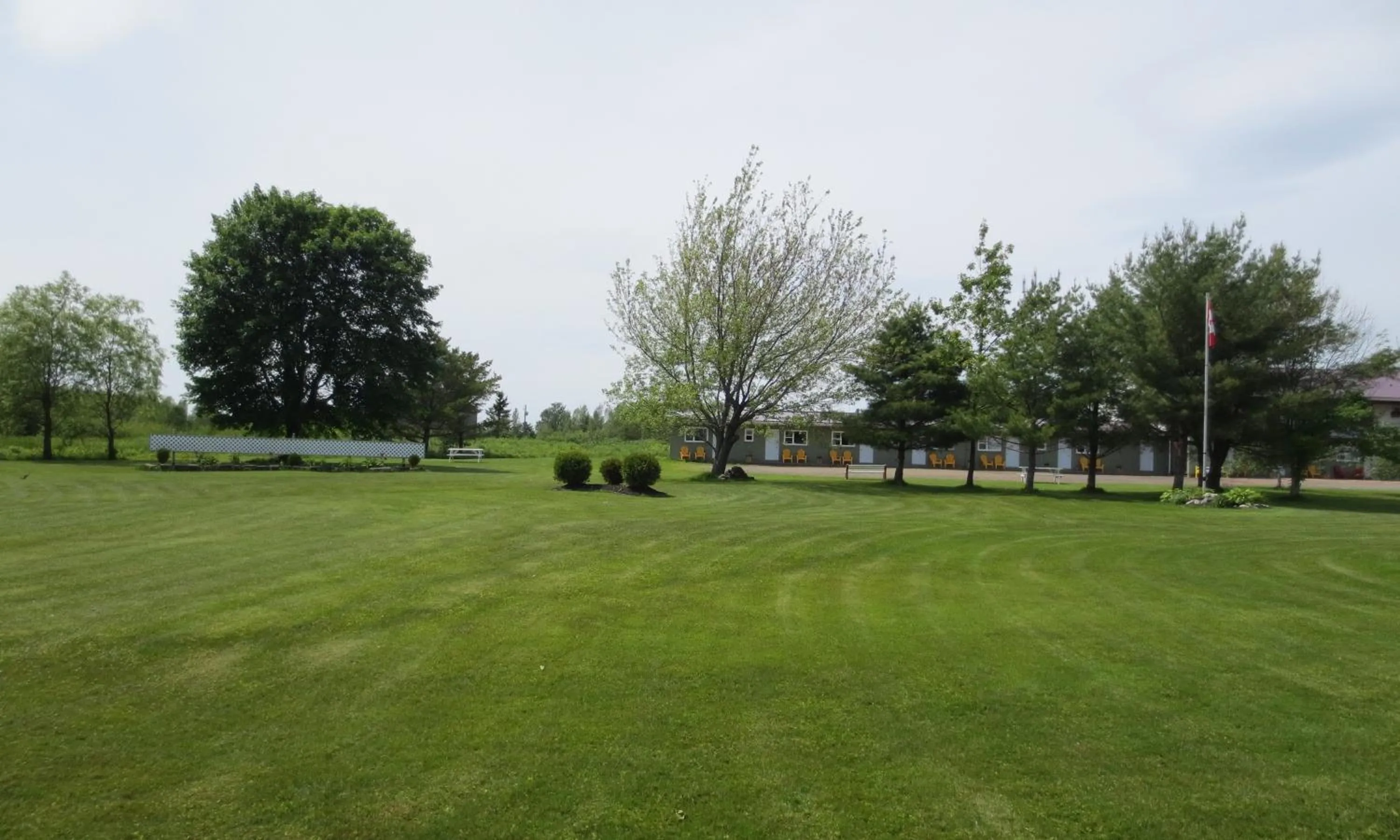 Garden in Atlantic Motel