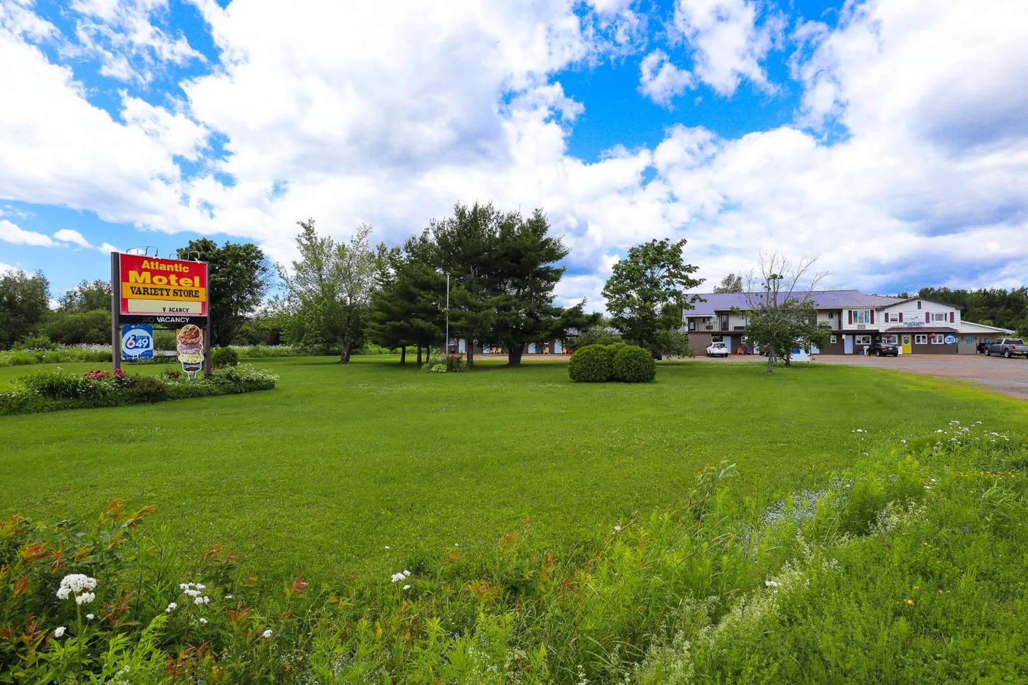 Garden in Atlantic Motel