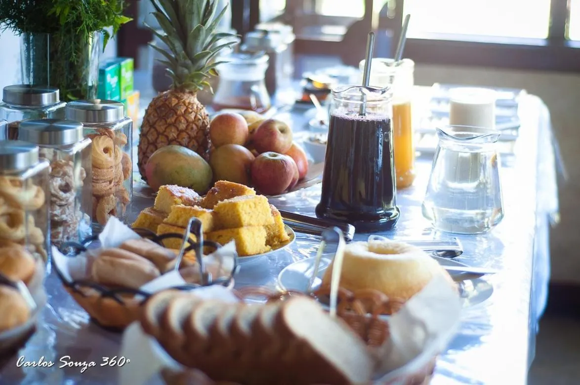 Breakfast in Pousada Cabanas da Serra Lumiar