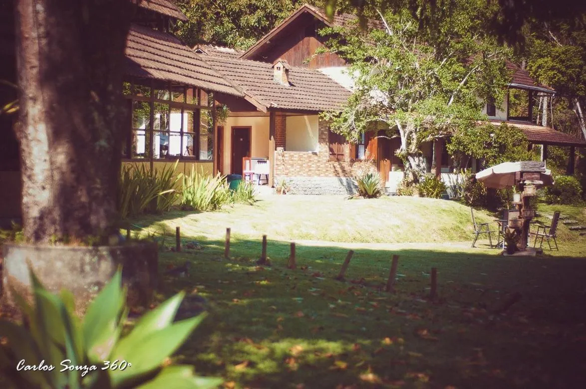 Garden in Pousada Cabanas da Serra Lumiar
