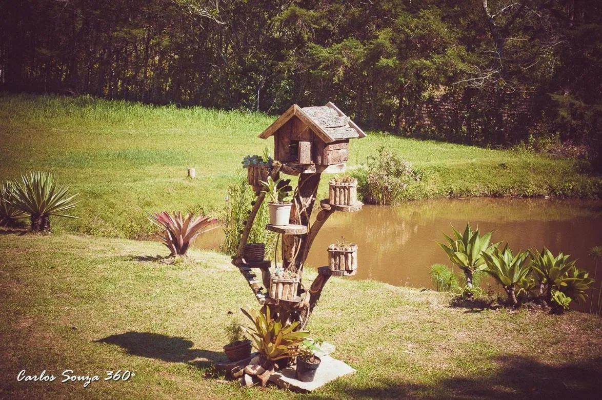 Garden in Pousada Cabanas da Serra Lumiar