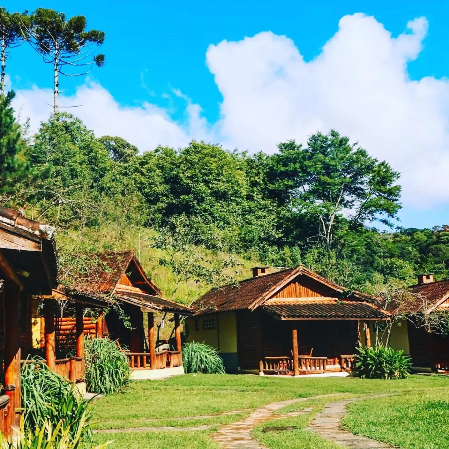 Property building in Pousada Cabanas da Serra Lumiar