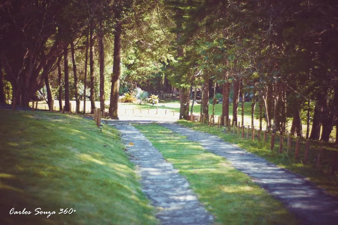 Garden in Pousada Cabanas da Serra Lumiar