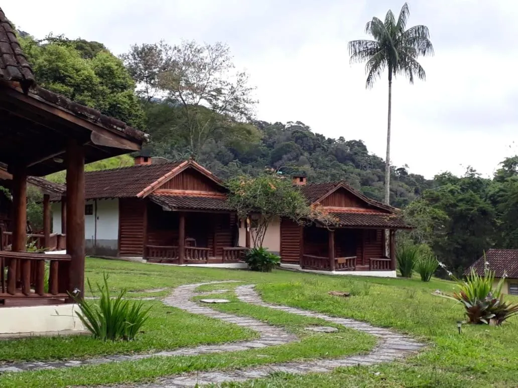 Garden in Pousada Cabanas da Serra Lumiar