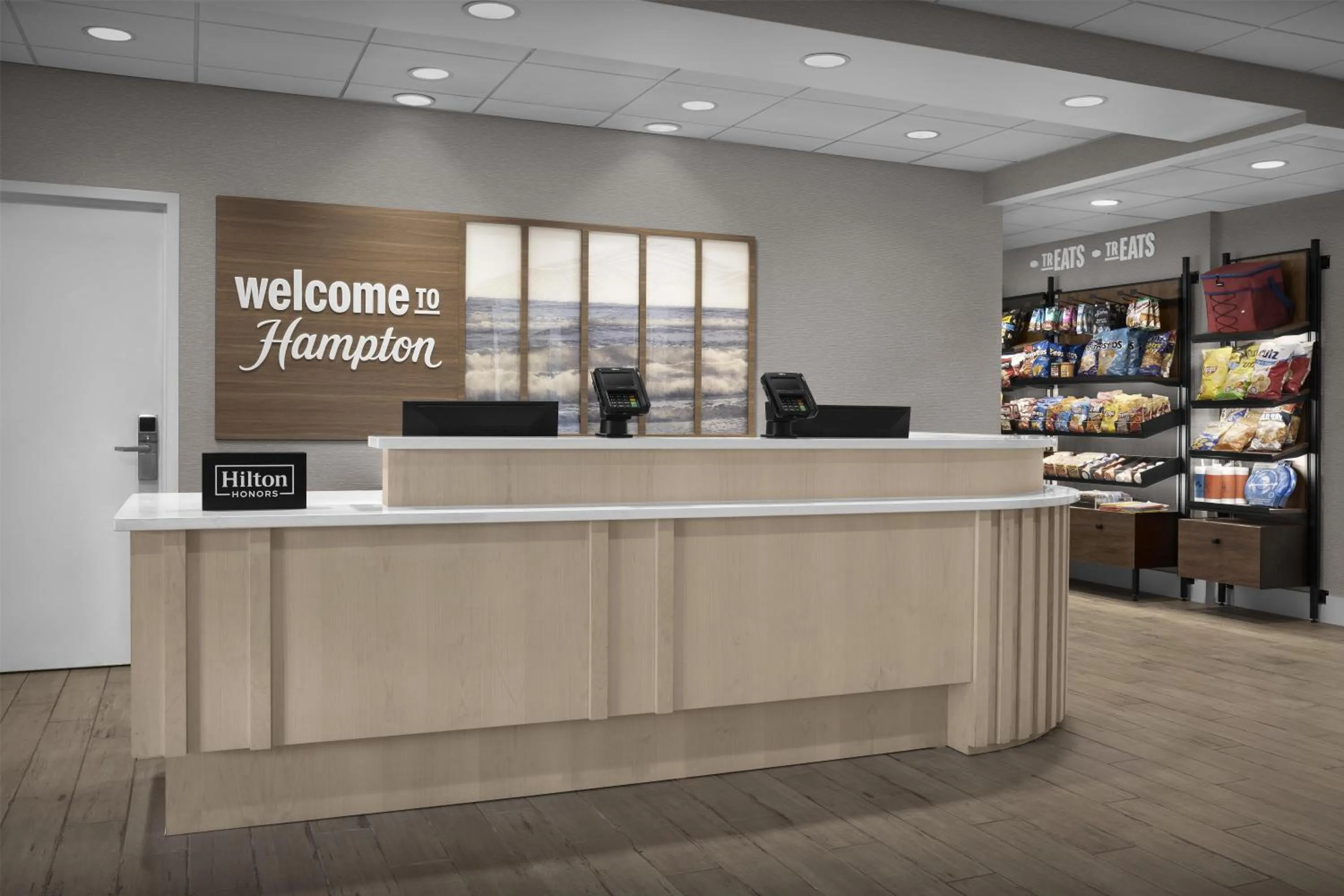 Lobby or reception in Hampton Inn & Suites Ocean City Bayfront-Convention Center