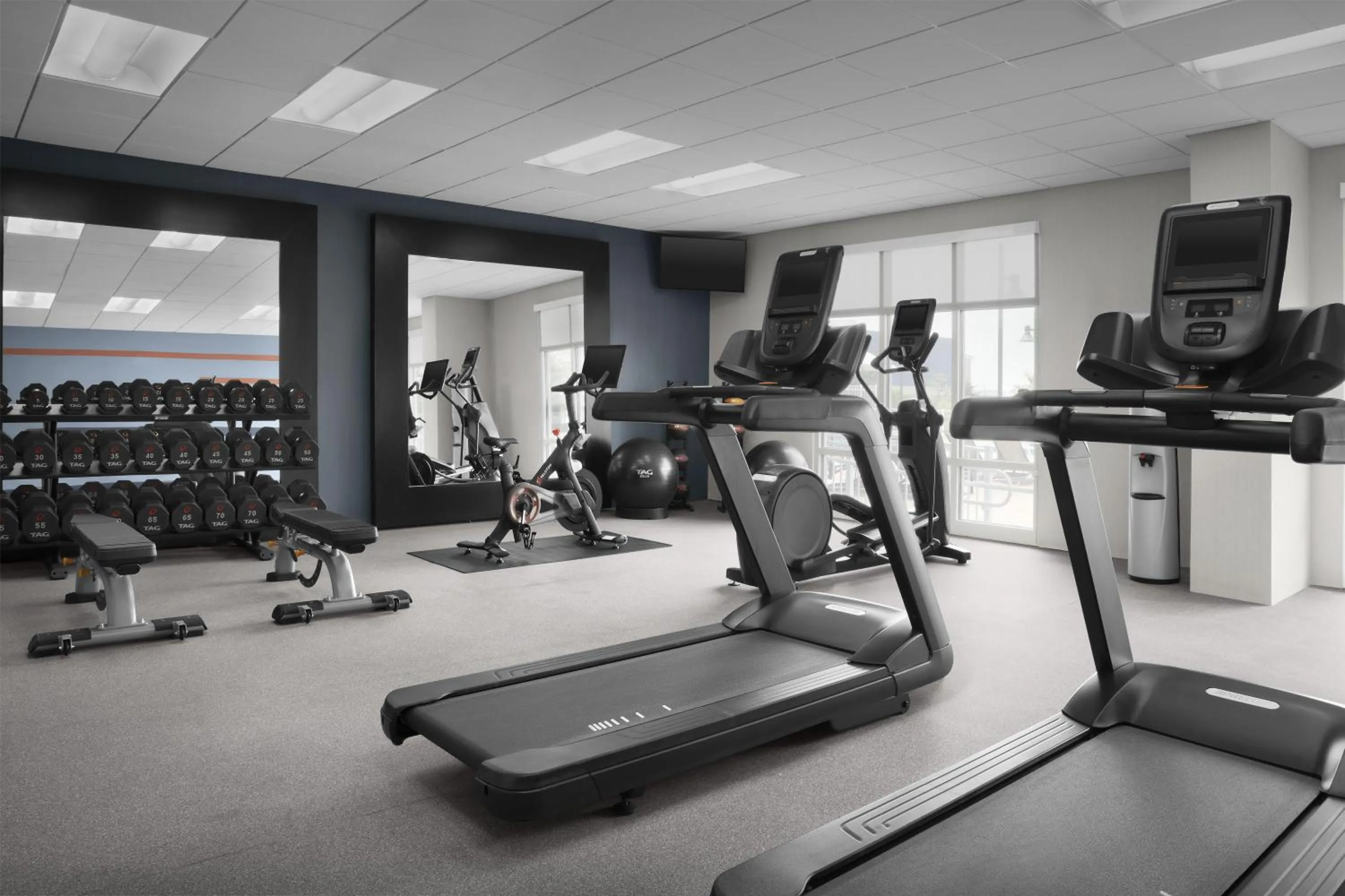 Fitness centre/facilities in Hampton Inn & Suites Ocean City Bayfront-Convention Center