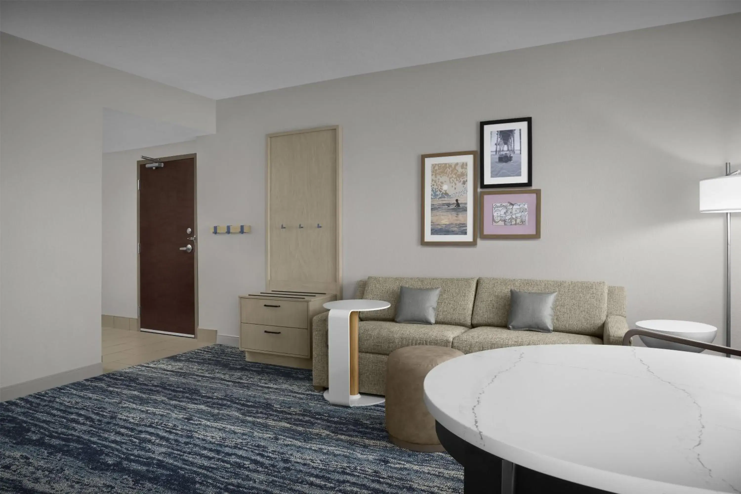 Studio with Two Queen Beds and Bath Tub - Mobility and Hearing Access/Non-Smoking in Hampton Inn & Suites Ocean City Bayfront-Convention Center Studio with Two Queen Beds and Bath Tub - Mobility and Hearing Access/Non-Smoking in Hampton Inn & Suites Ocean City Bayfront-Convention Center