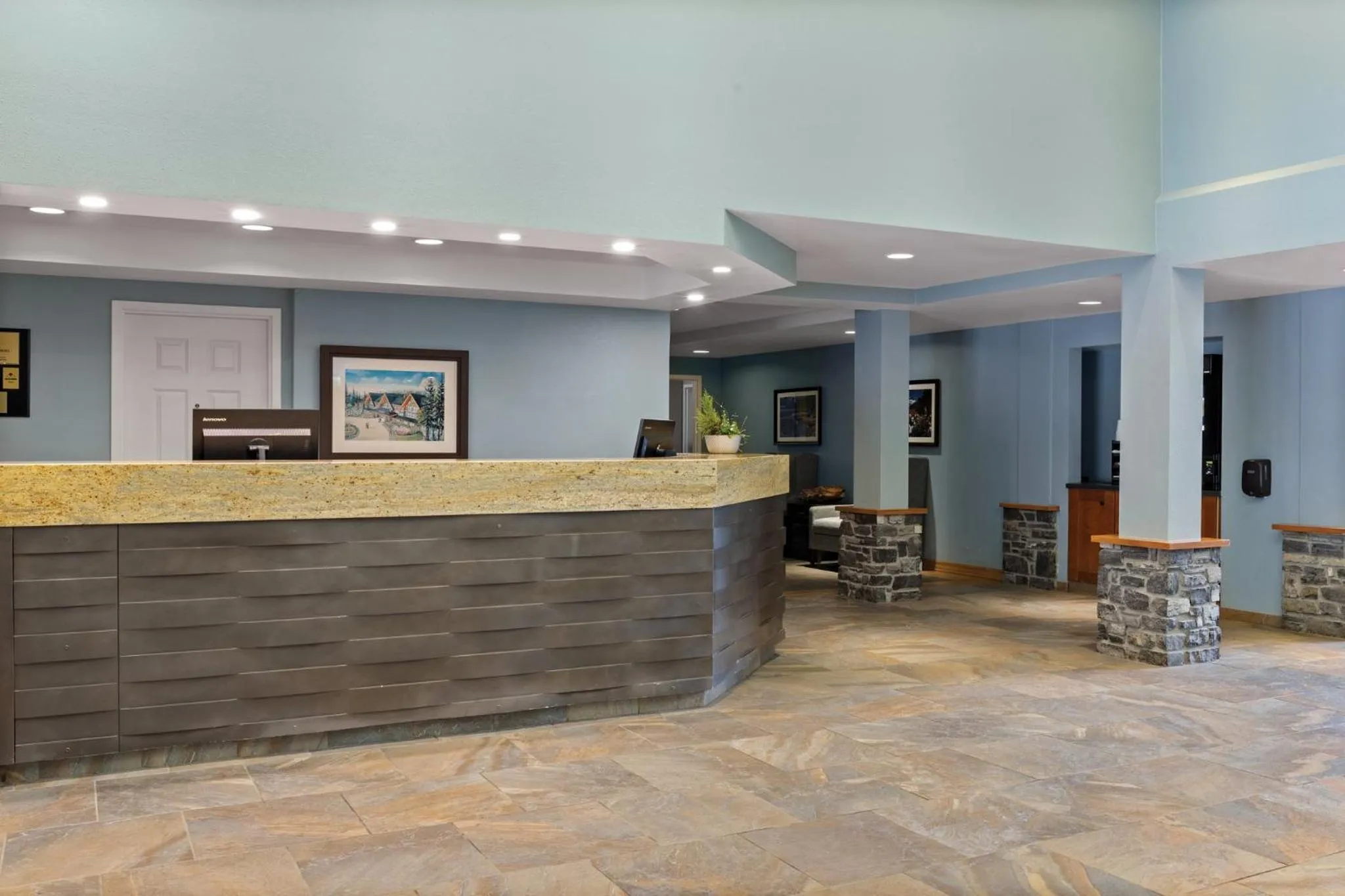 Lobby or reception in WorldMark Canmore-Banff