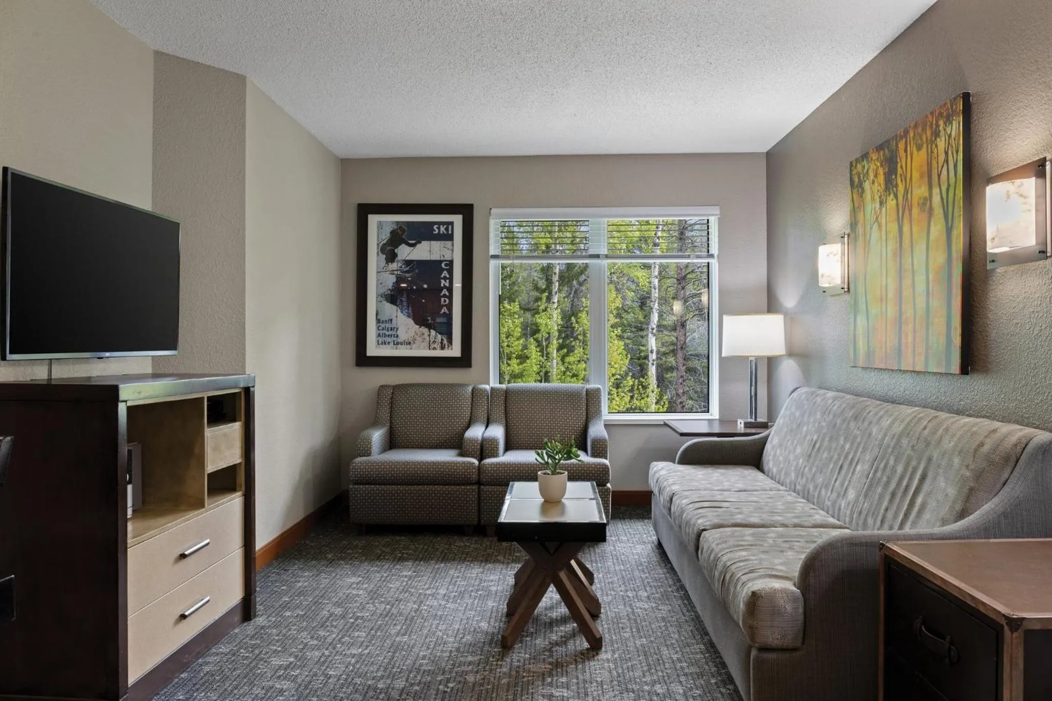 Photo of the whole room in WorldMark Canmore-Banff