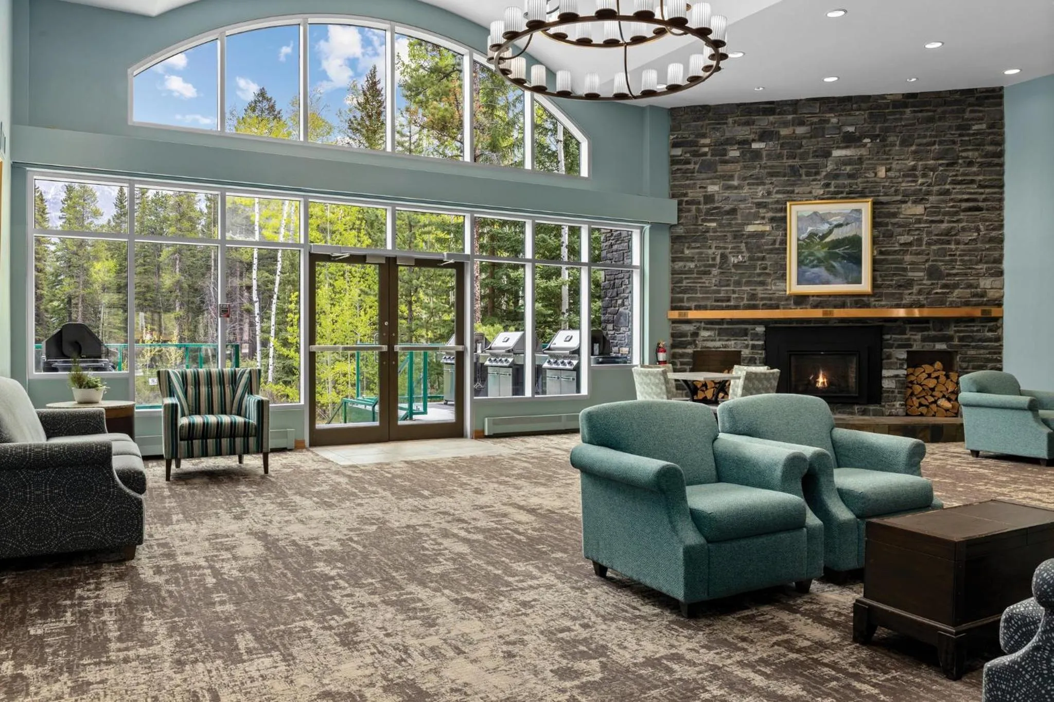 Lobby or reception in WorldMark Canmore-Banff