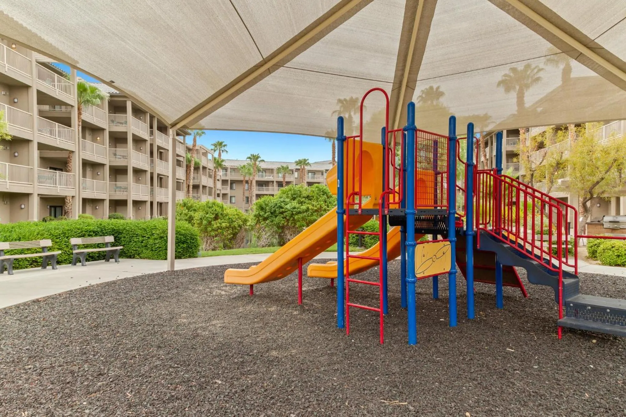 Children play ground in WorldMark Indio