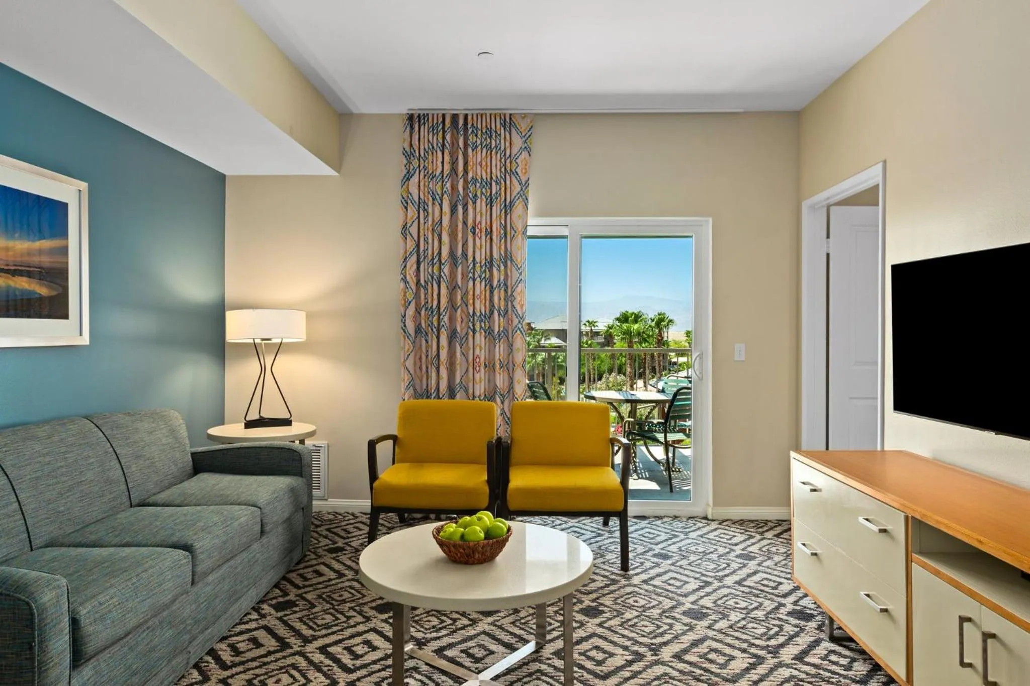 Living room in WorldMark Indio